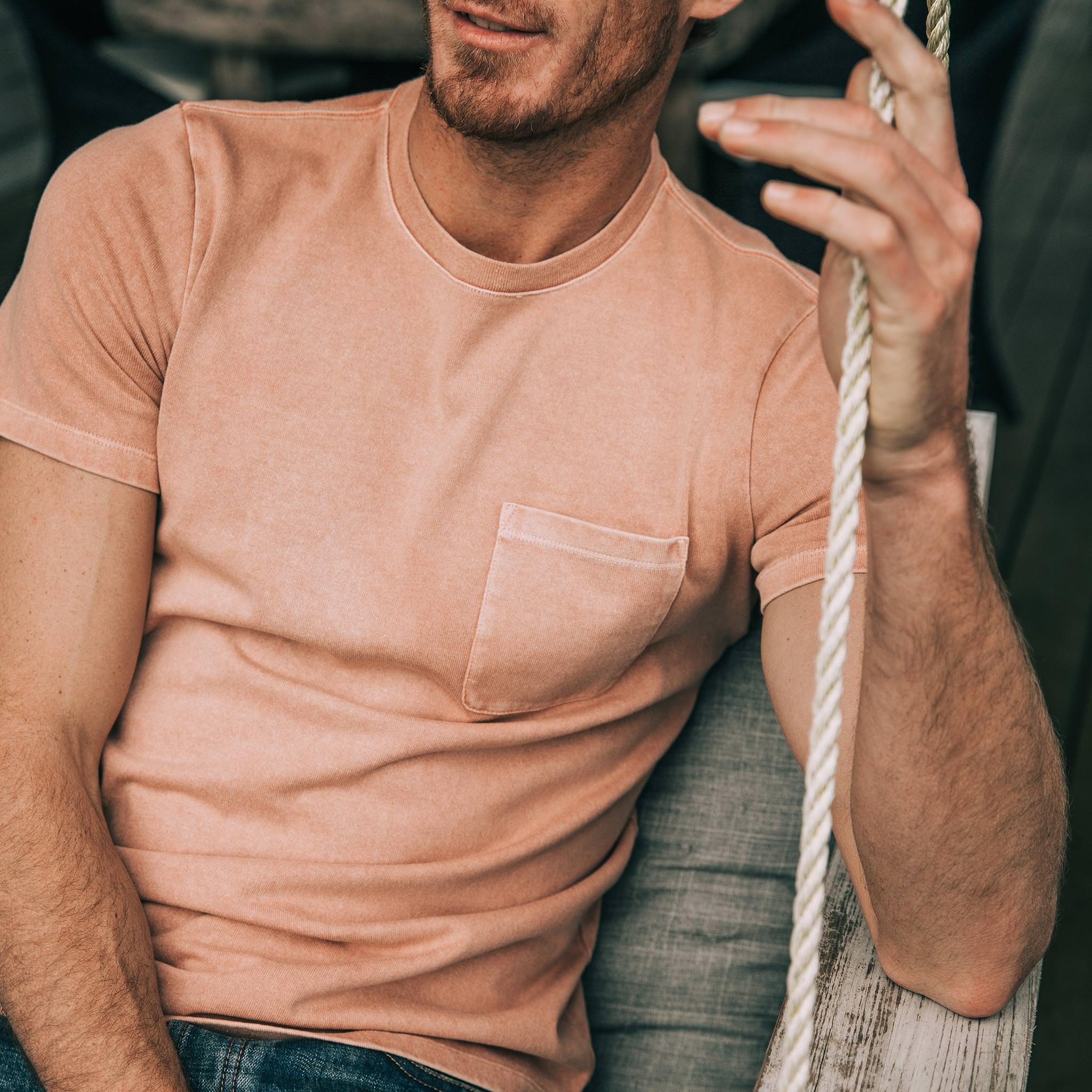 The Heavy Bag Tee in Dusty Rose - Image 3