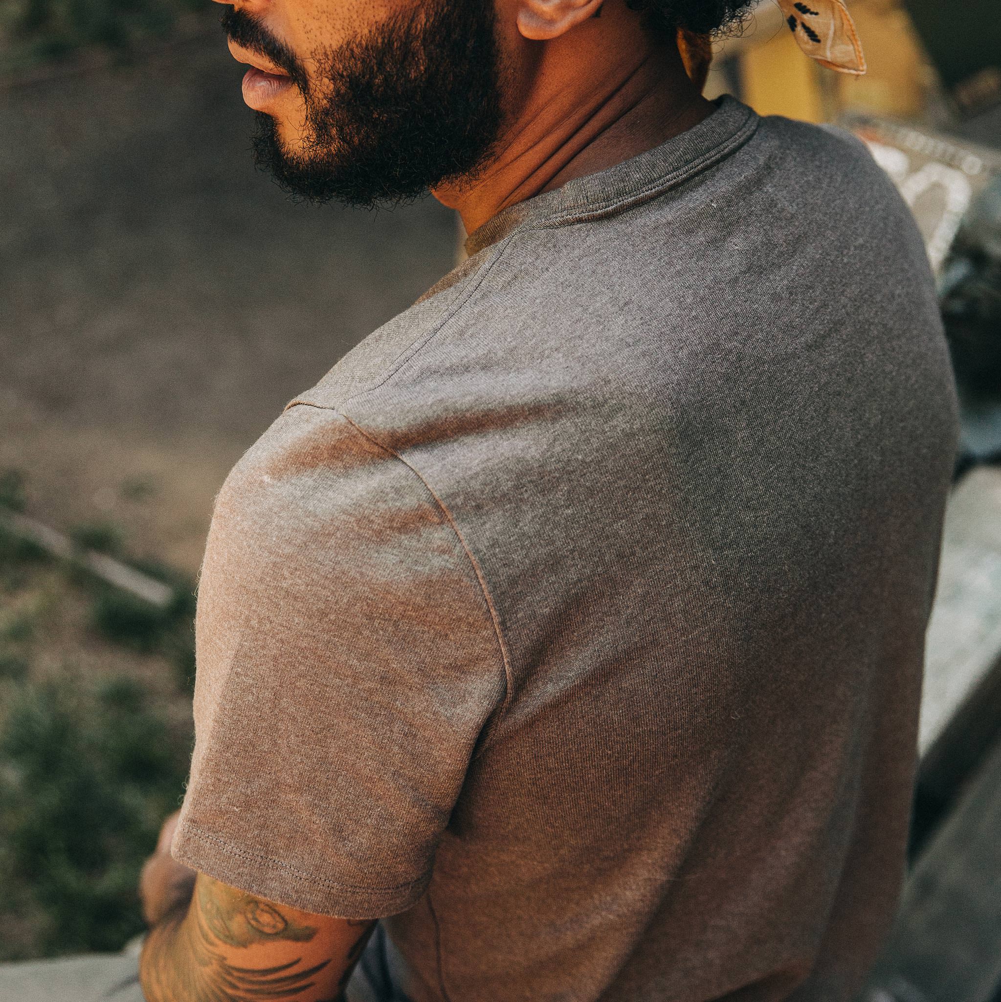 The Heavy Bag Tee in Espresso - Image 4