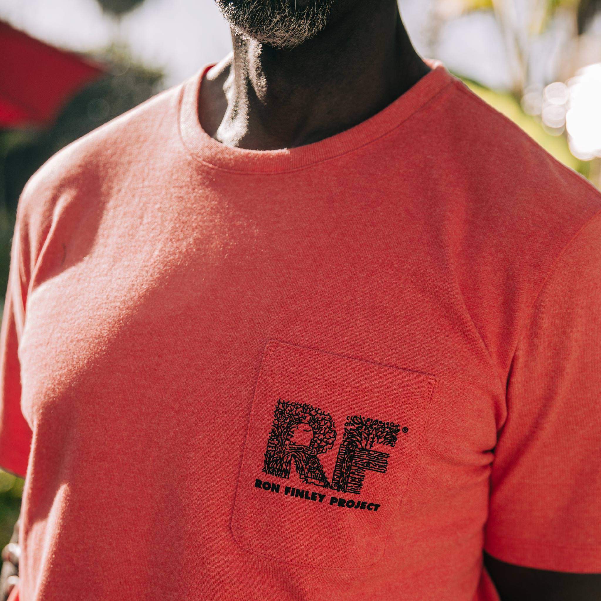 The Heavy Bag Tee in Hibiscus - Image 3