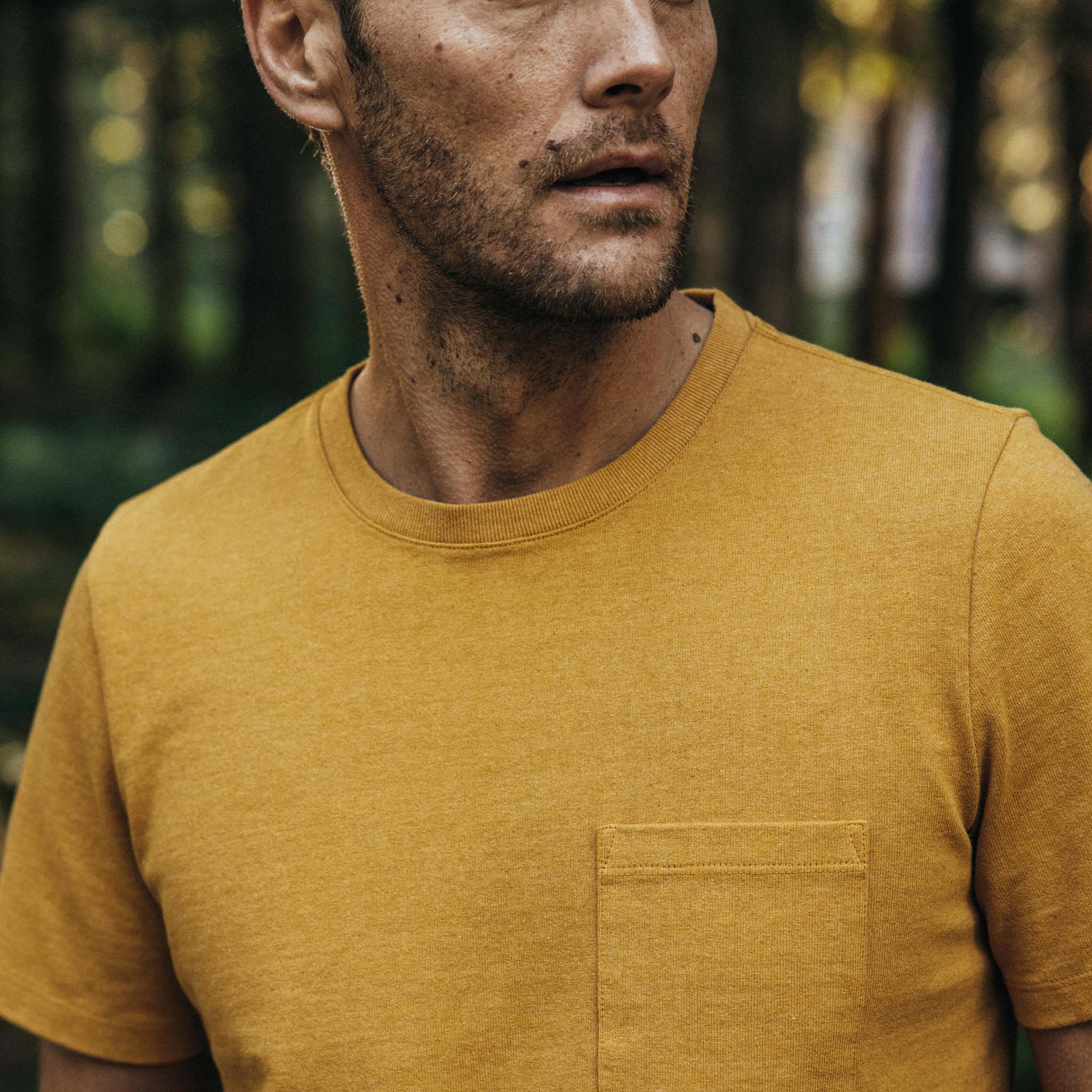The Heavy Bag Tee in Honey - Image 3