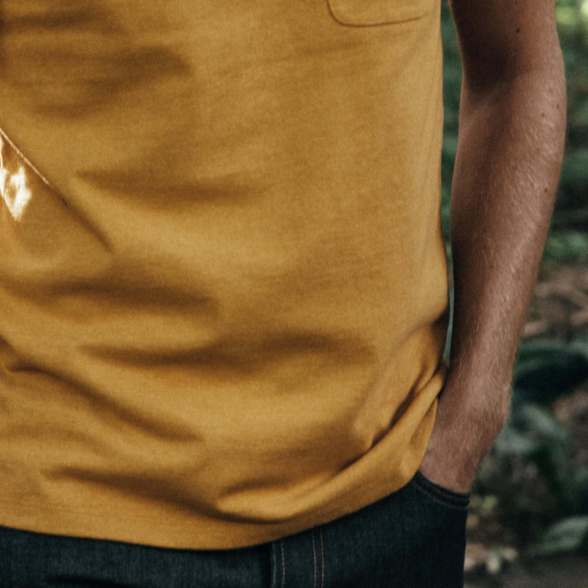 The Heavy Bag Tee in Honey - Image 4