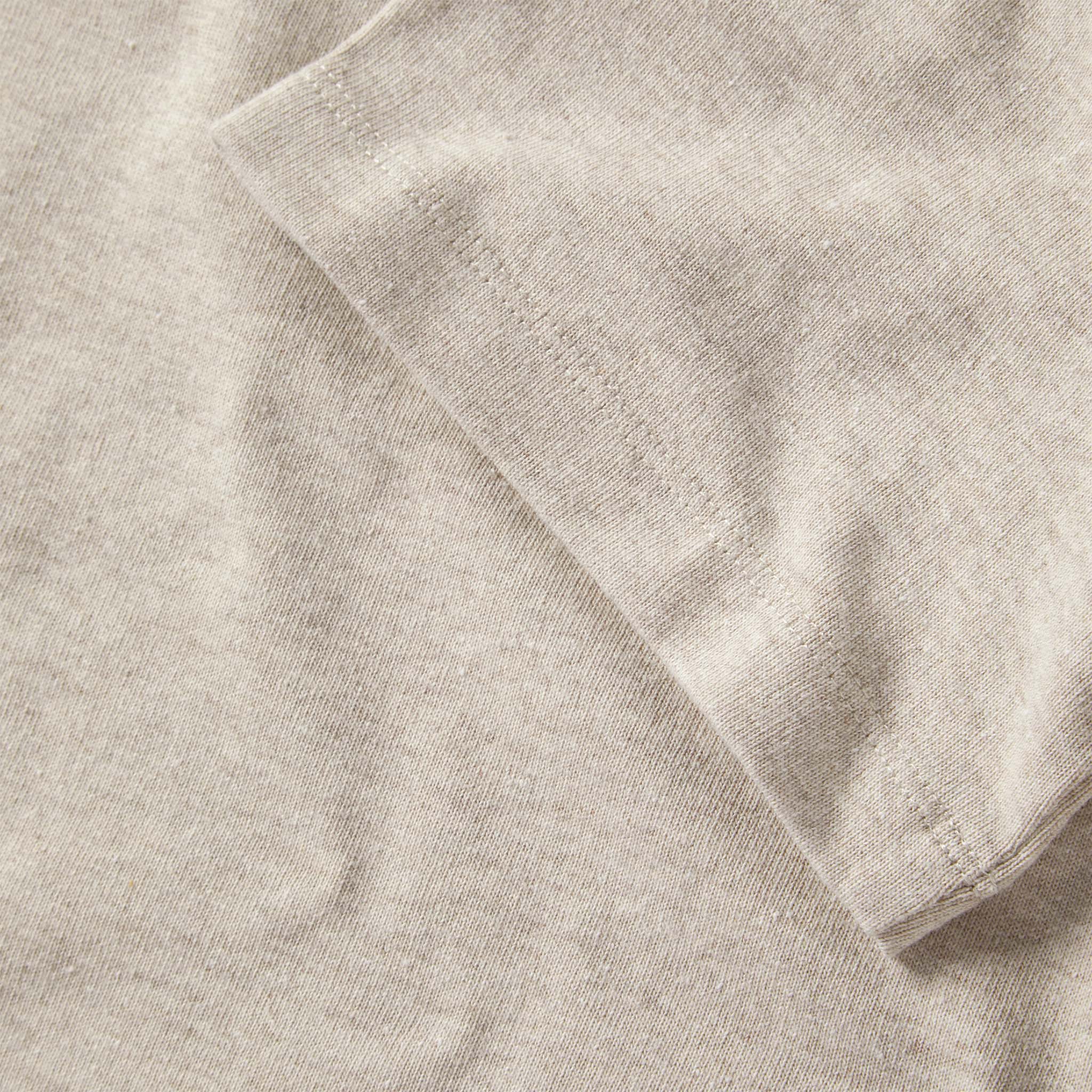 The Heavy Bag Tee in Oatmeal - Image 7