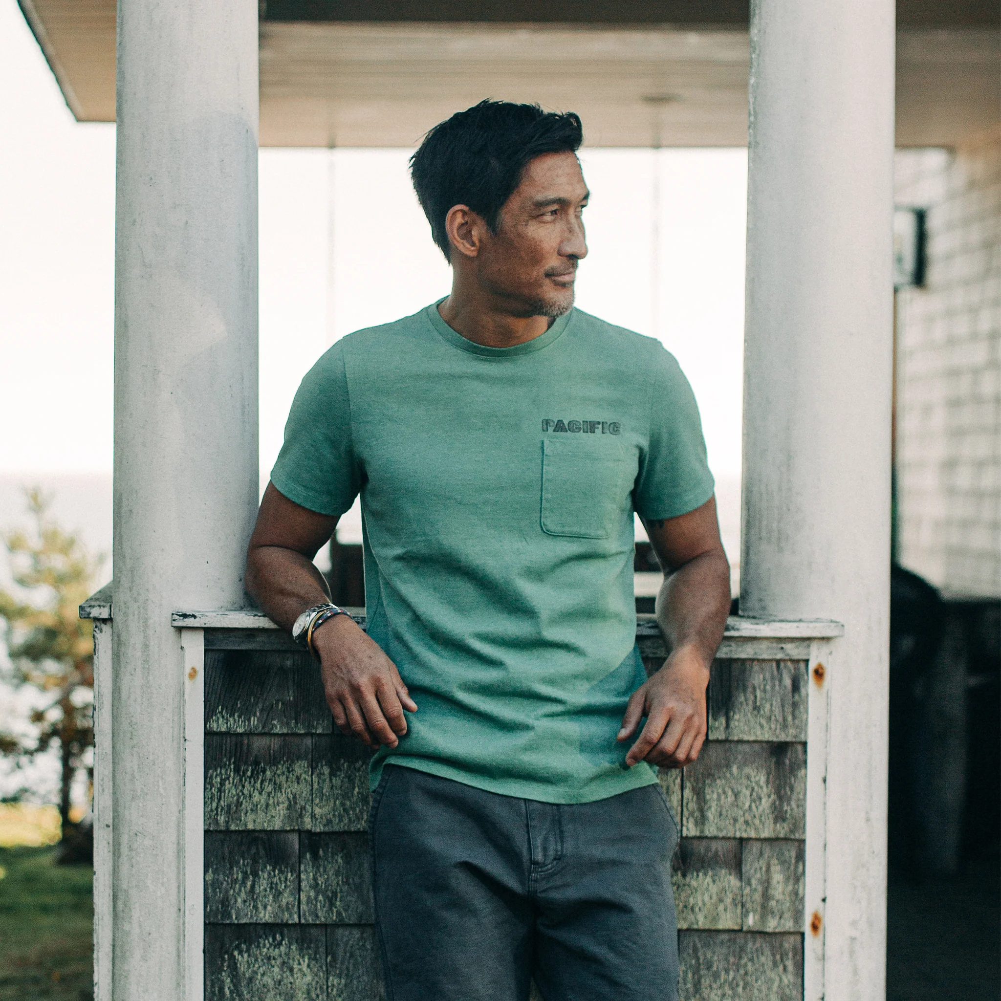 The Heavy Bag Tee in Pacific - Image 2