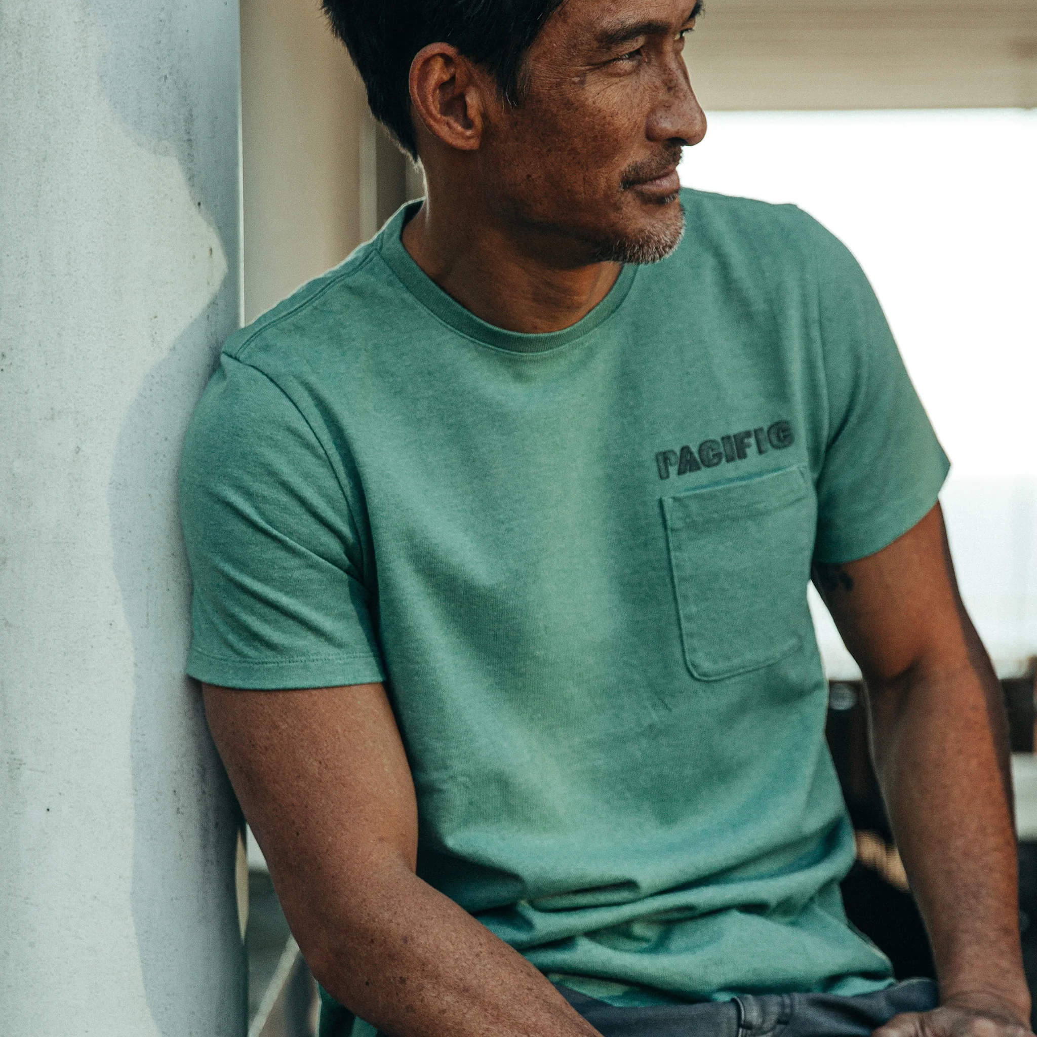 The Heavy Bag Tee in Pacific - Image 3