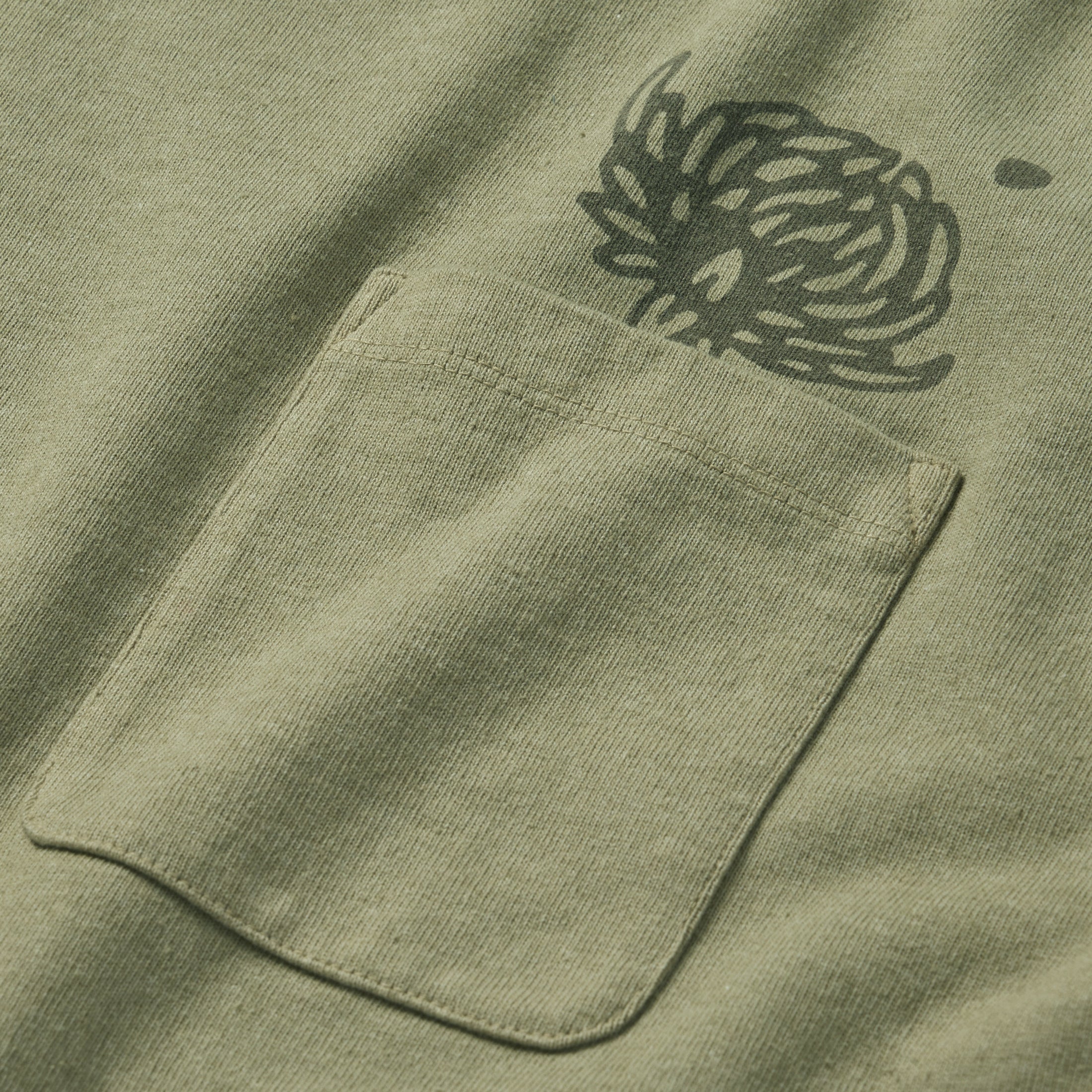 The Heavy Bag Tee in Sage Dahlia - Image 6