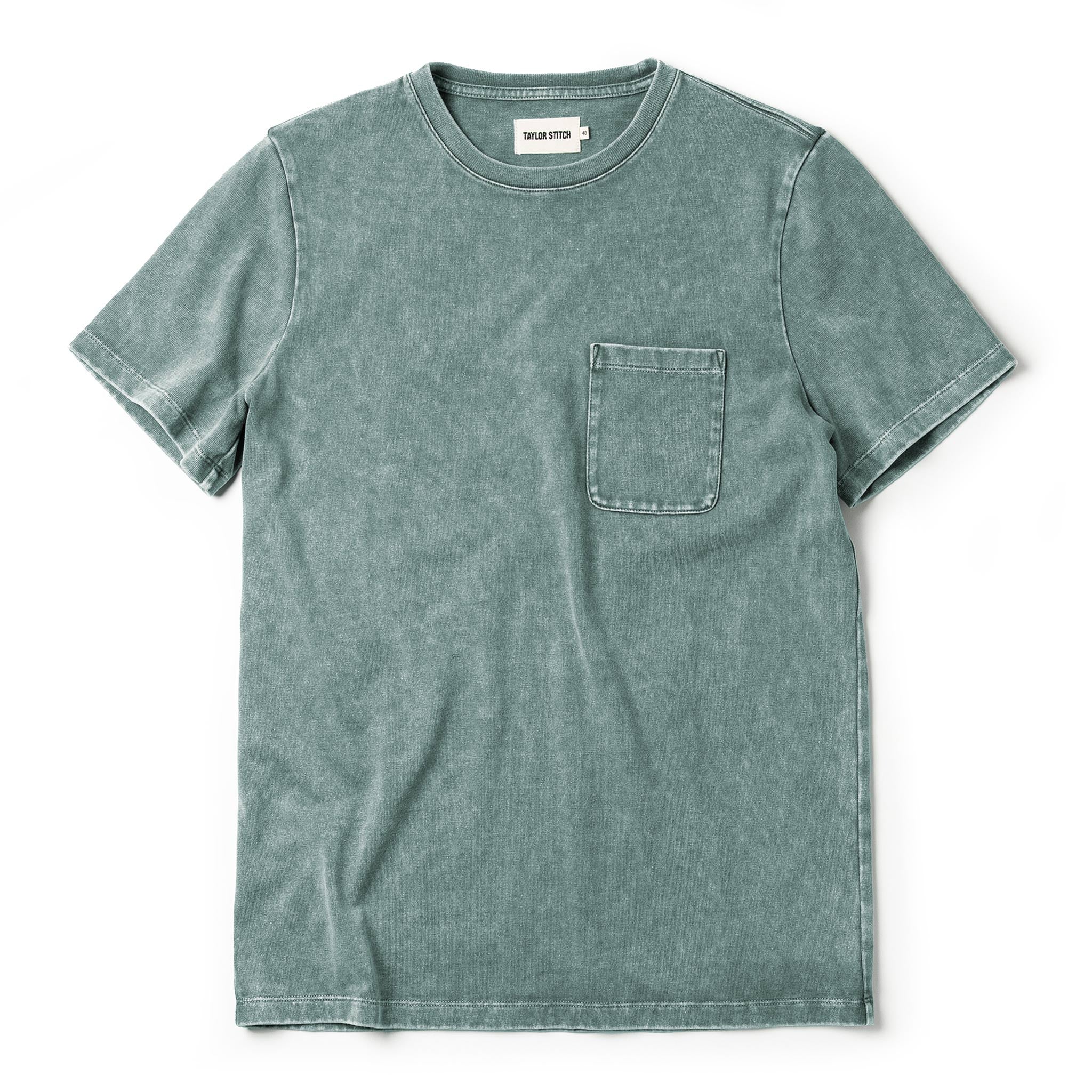 The Heavy Bag Tee in Sea Green