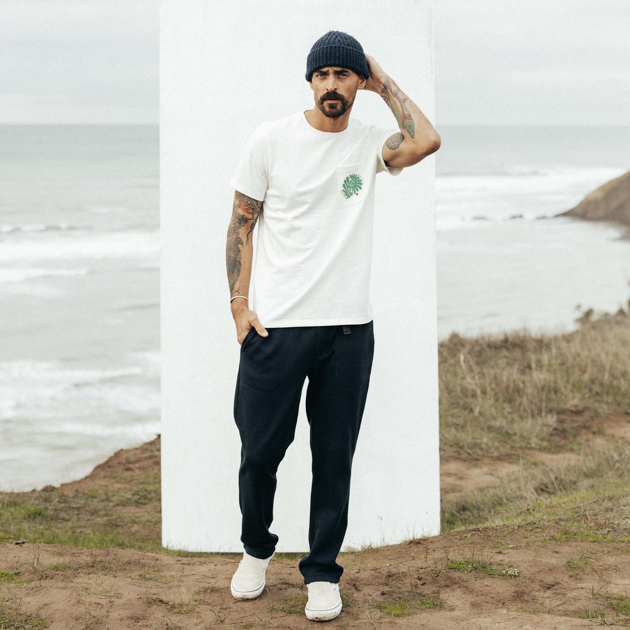 The Heavy Bag Tee in Sea Lettuce - Image 2