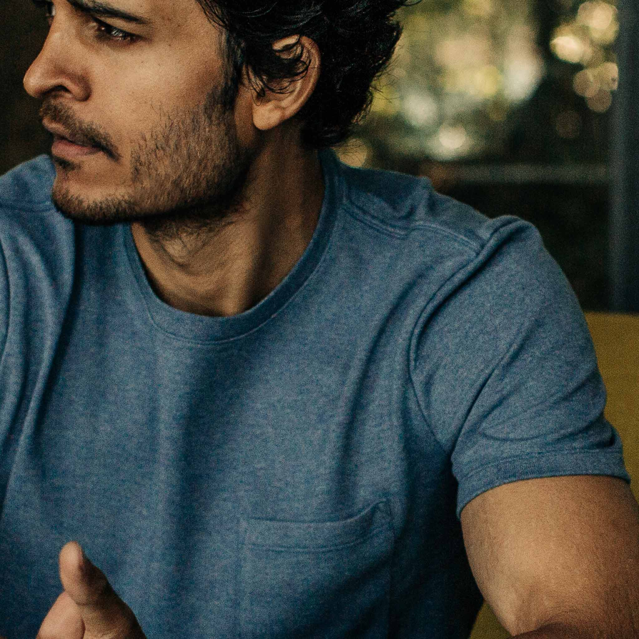 The Heavy Bag Tee in Slate ('20) - Image 4