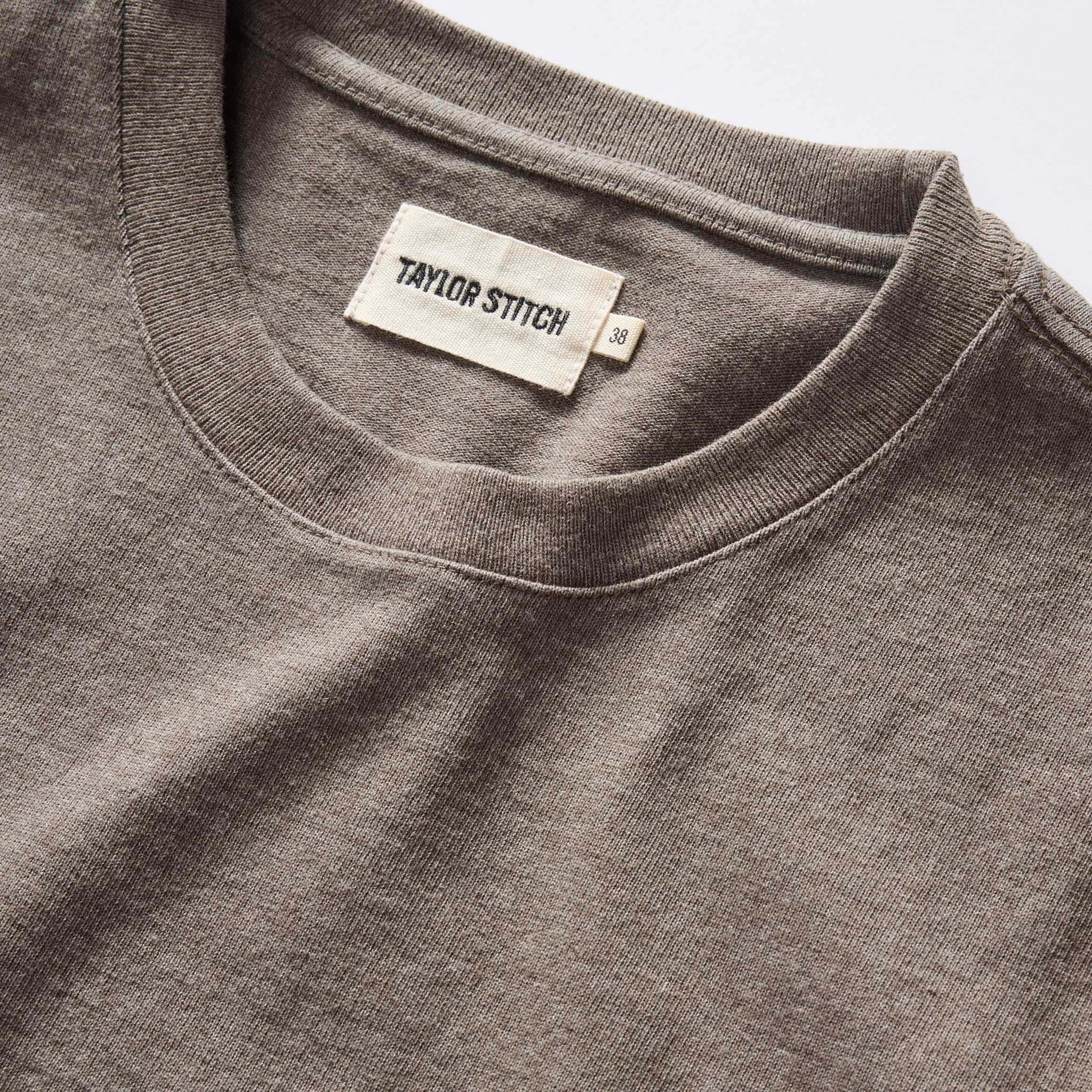 The Heavy Bag Tee in Smoked Olive - Image 5