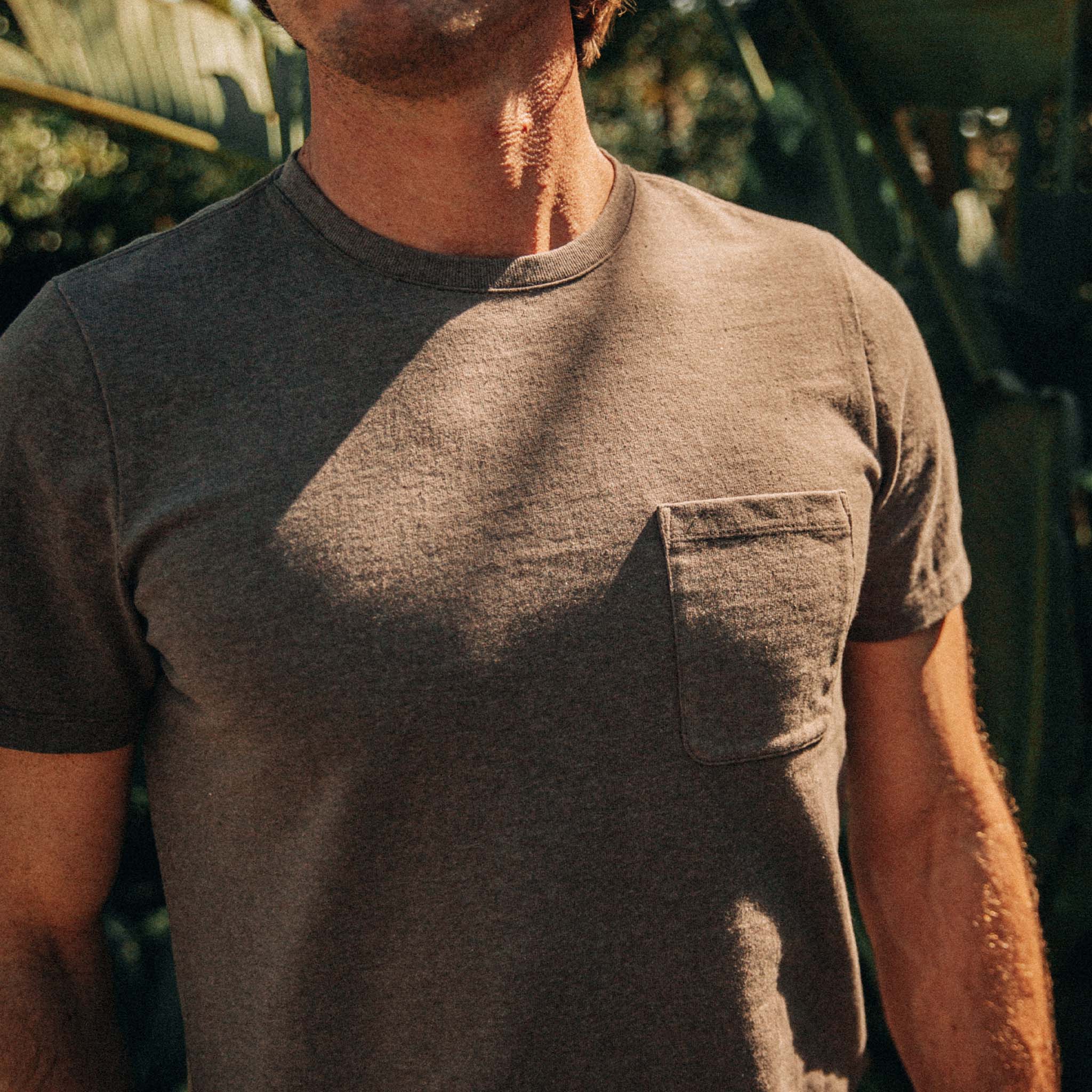 The Heavy Bag Tee in Walnut - Image 3