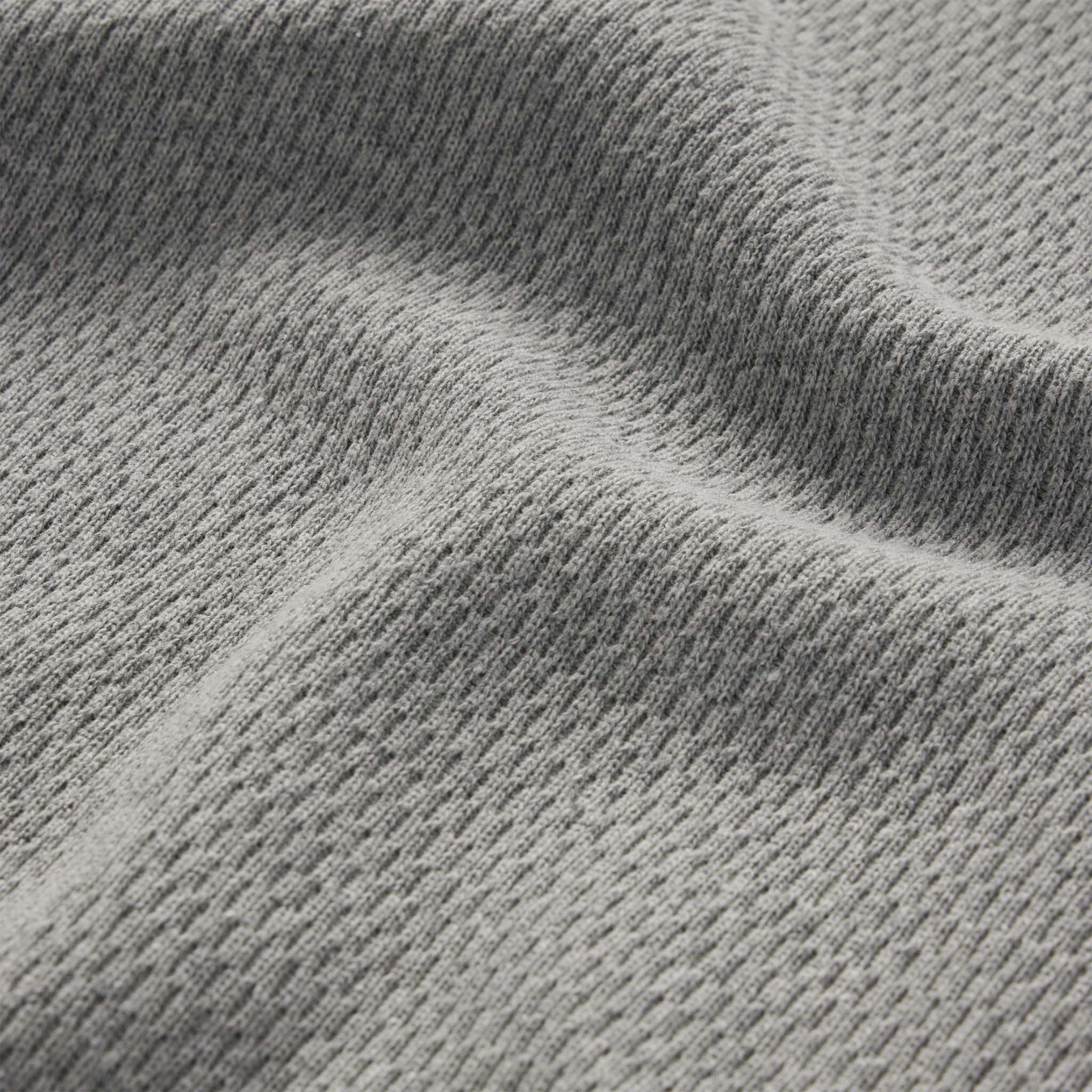 The Heavy Bag Waffle Short Sleeve in Aluminum - Image 7