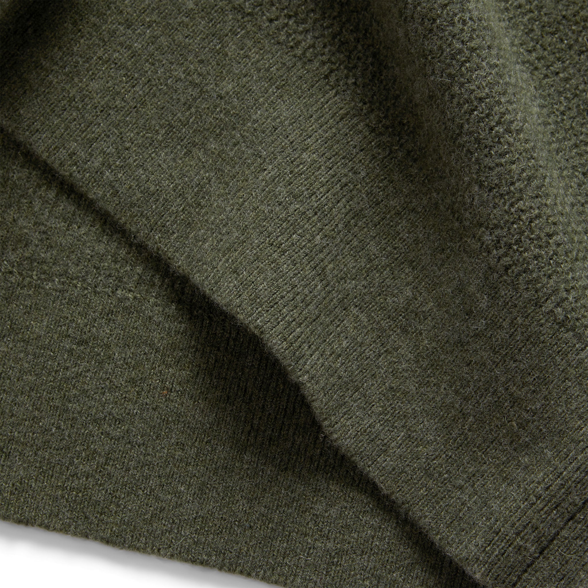 The Hudson Sweater in Heather Green - Image 6