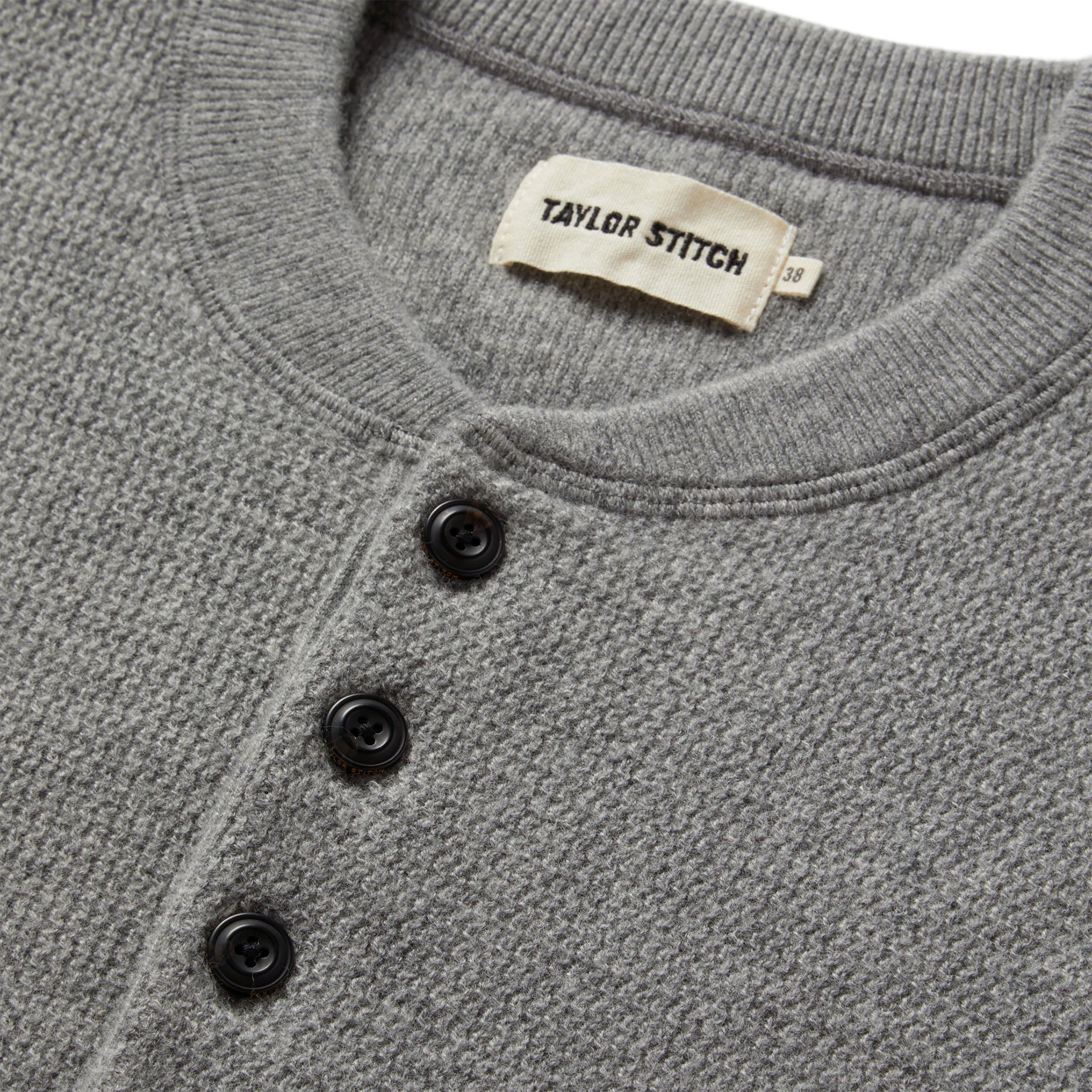 The Hudson Sweater in Heather Grey - Image 5