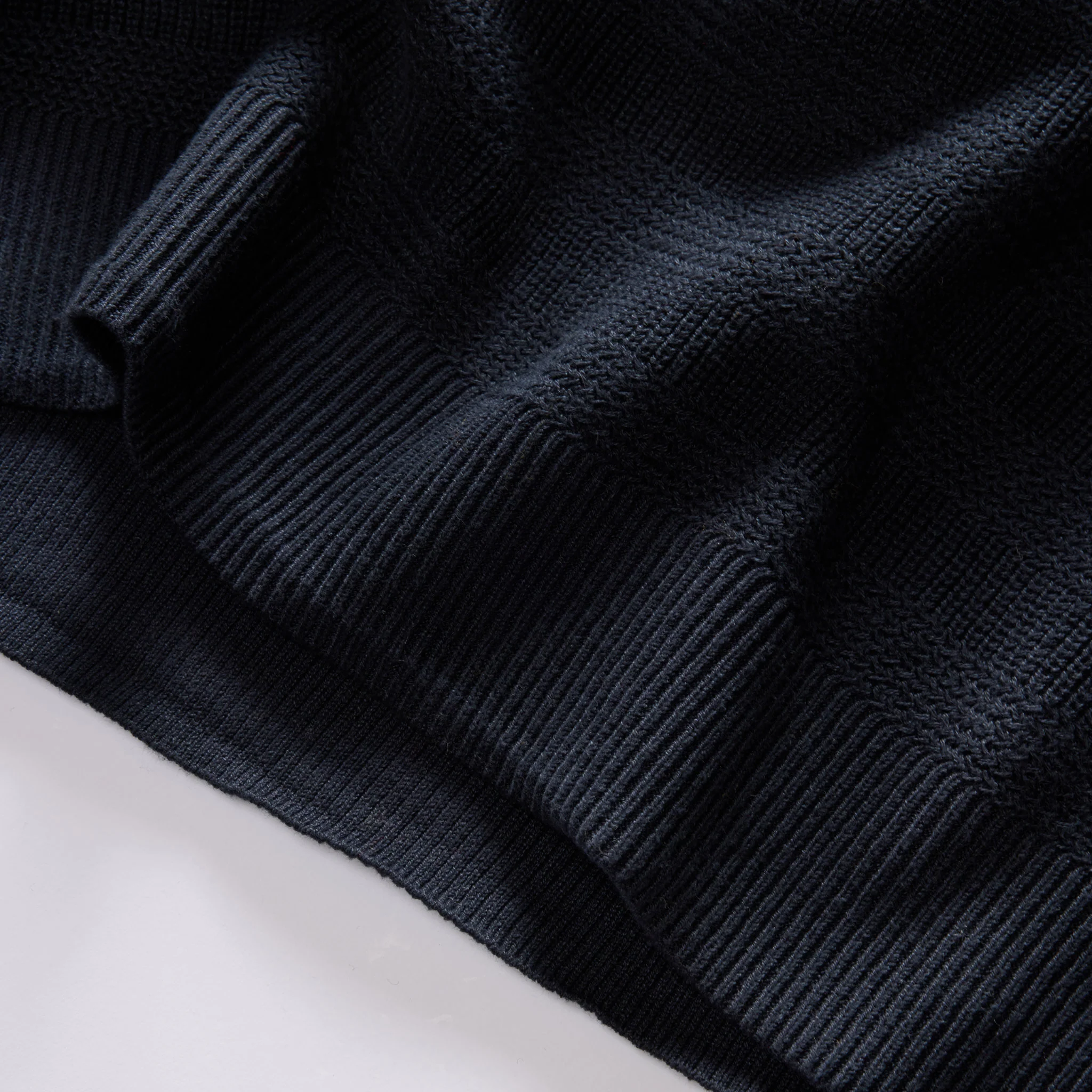 The Hugo Sweater in Navy - Image 6