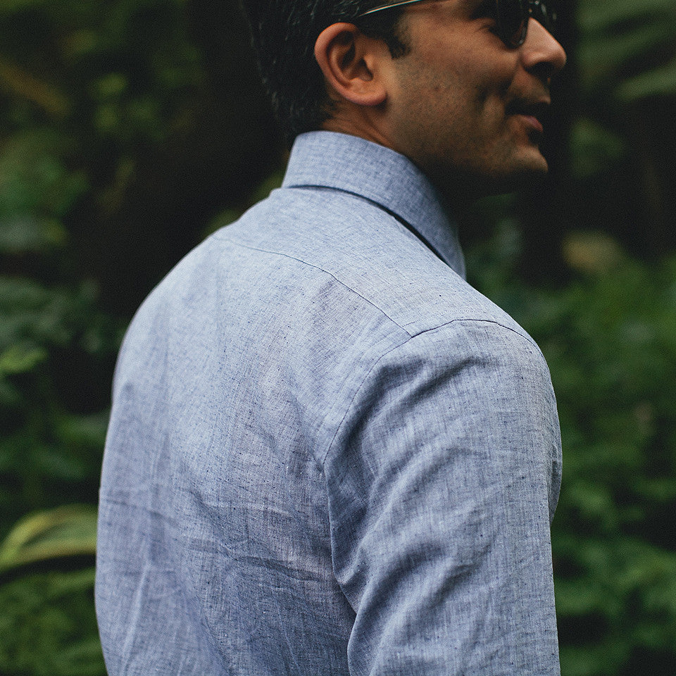 The Hyde in Indigo Cotton and Linen - Image 6