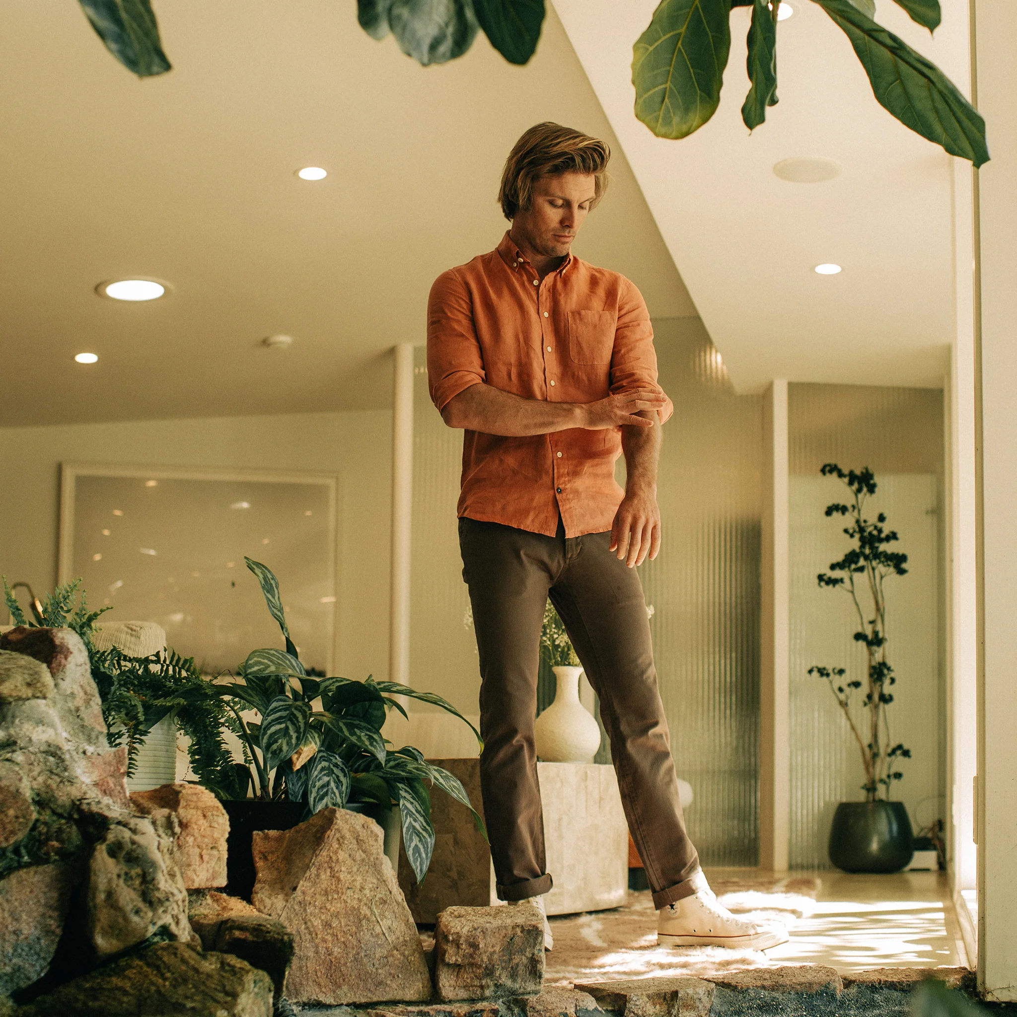 The Jack in Apricot Linen - Image 3