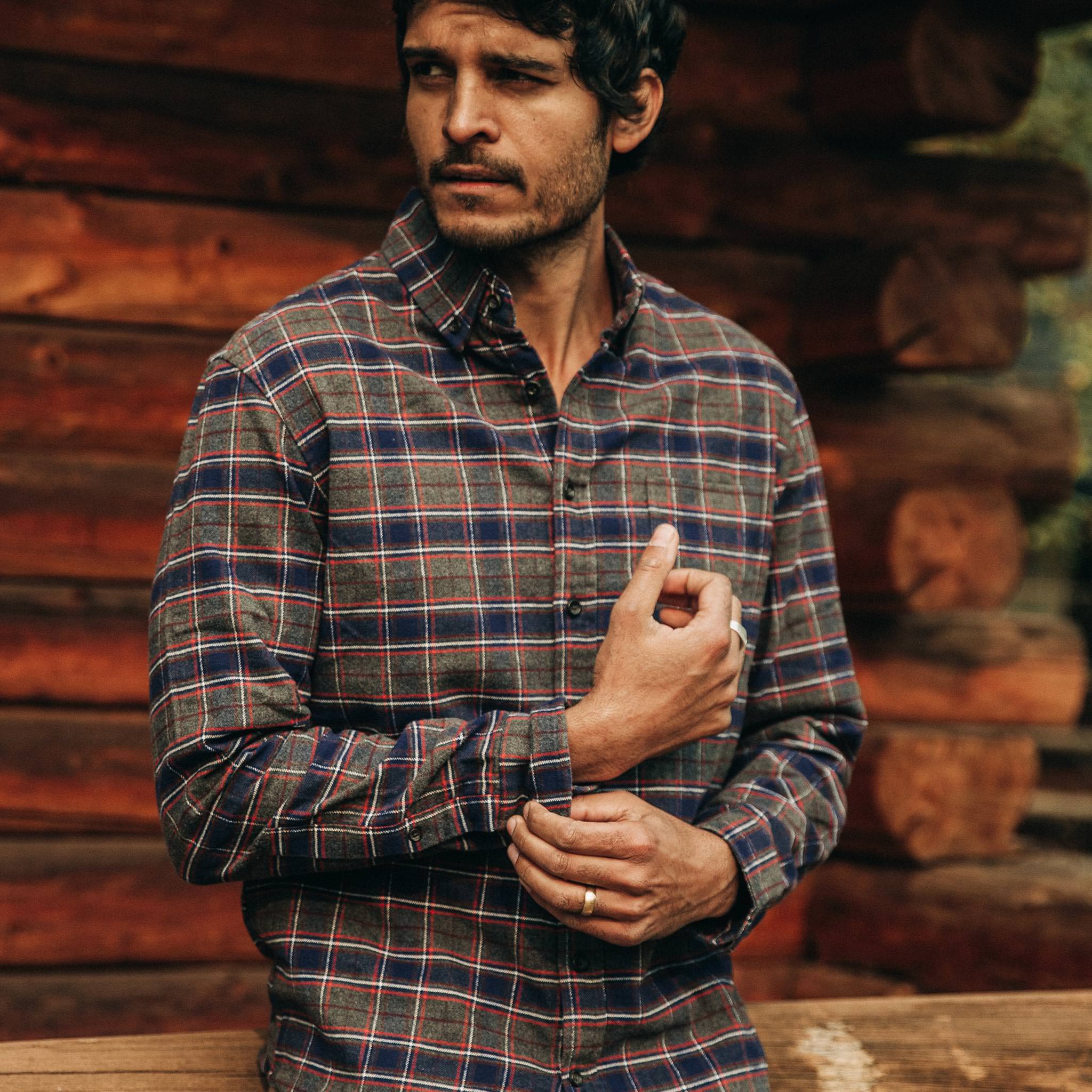 The Jack in Brushed Grey Plaid - Image 3