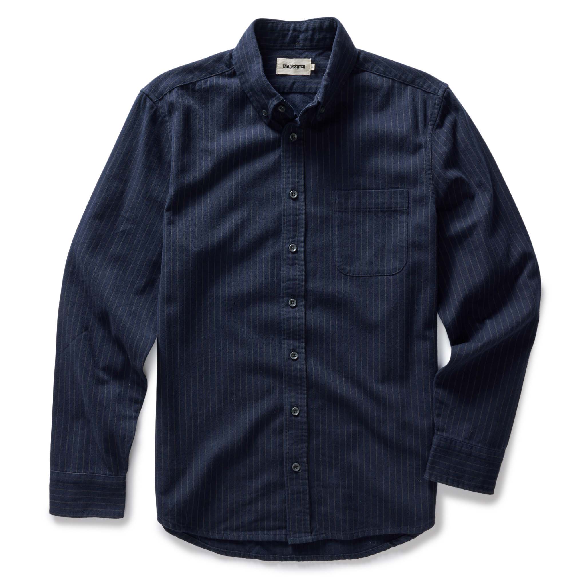 The Jack in Brushed Heather Navy Stripe - Image 5