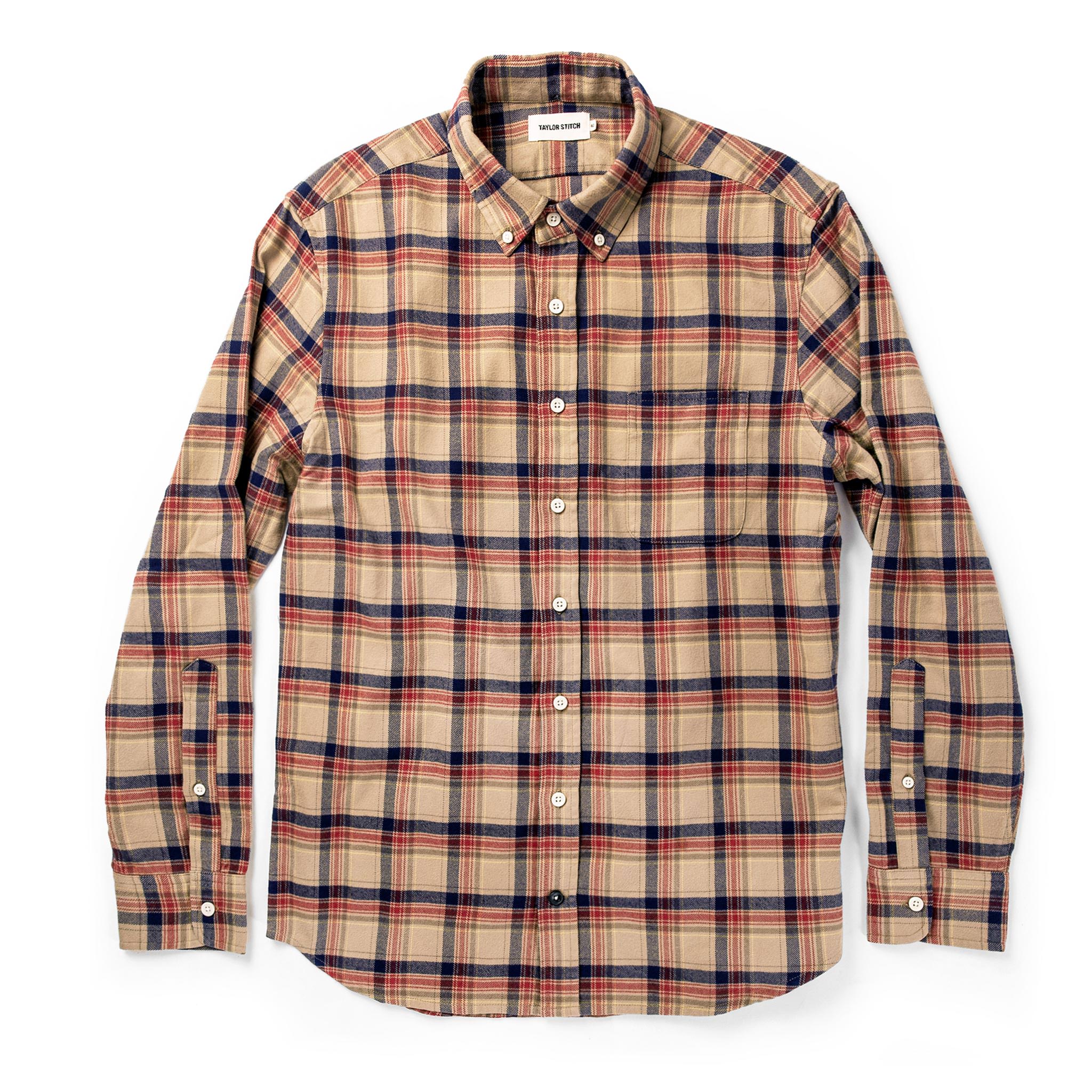 The Jack in Brushed Khaki Plaid - Image 10
