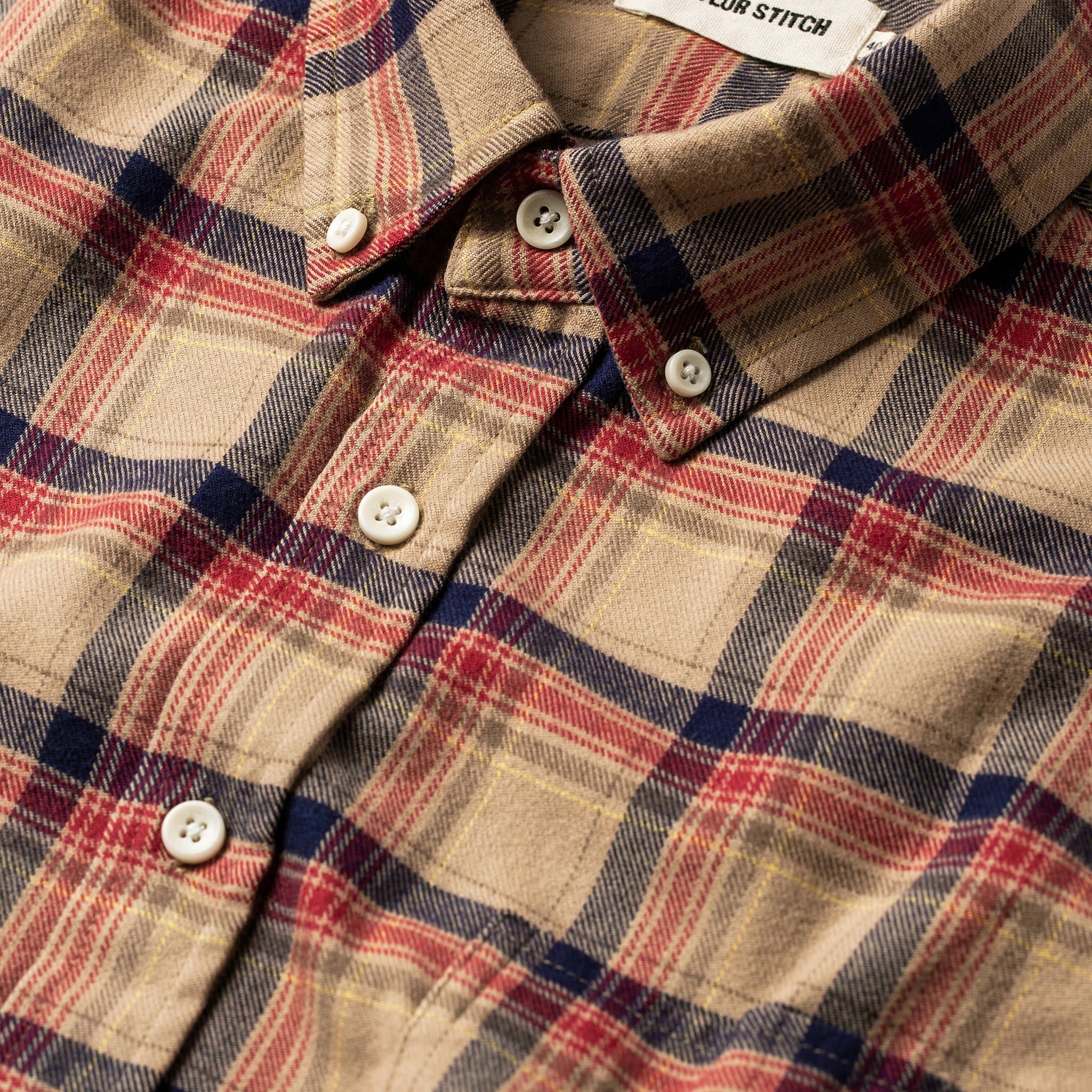 The Jack in Brushed Khaki Plaid - Image 7