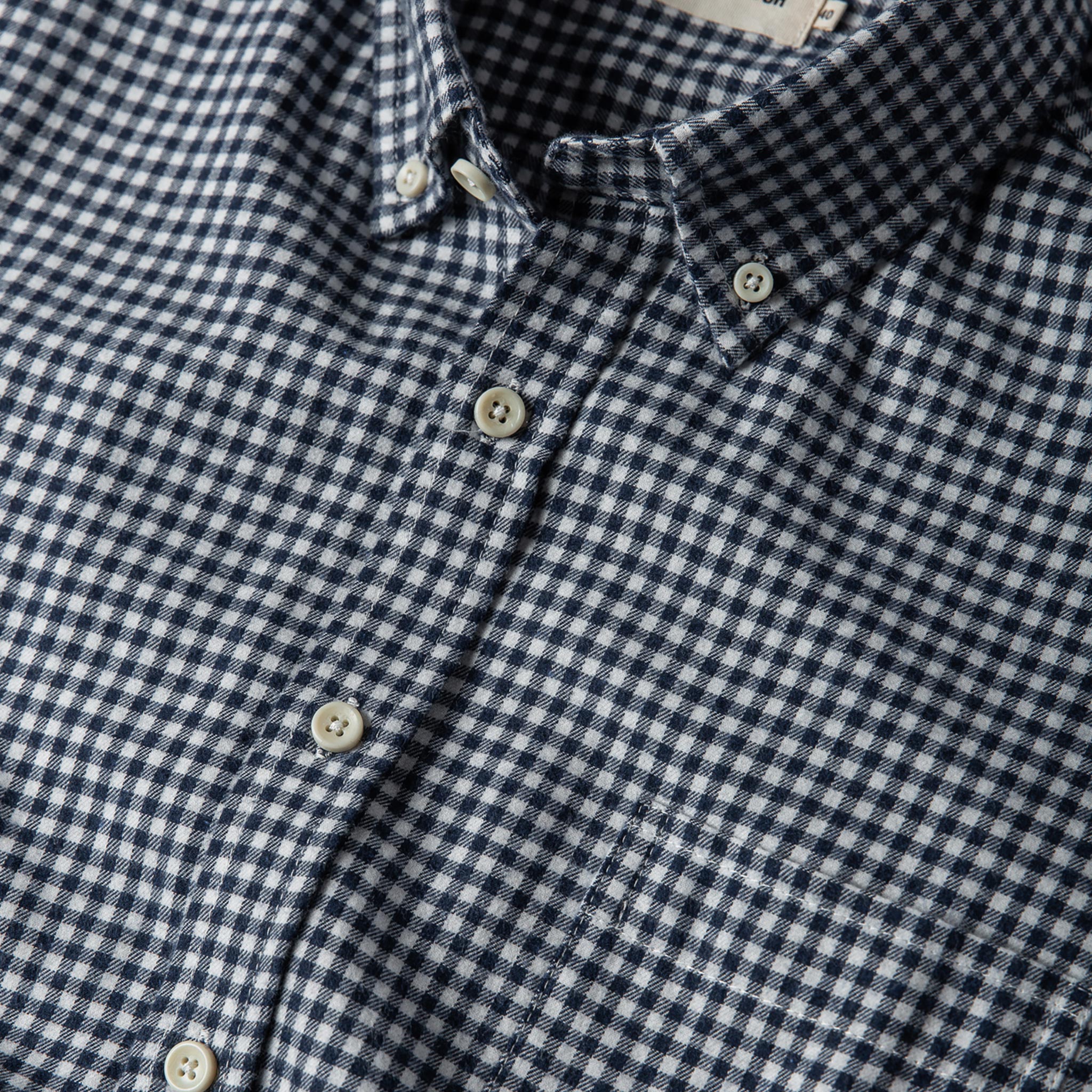The Jack in Brushed Navy Gingham - Image 6