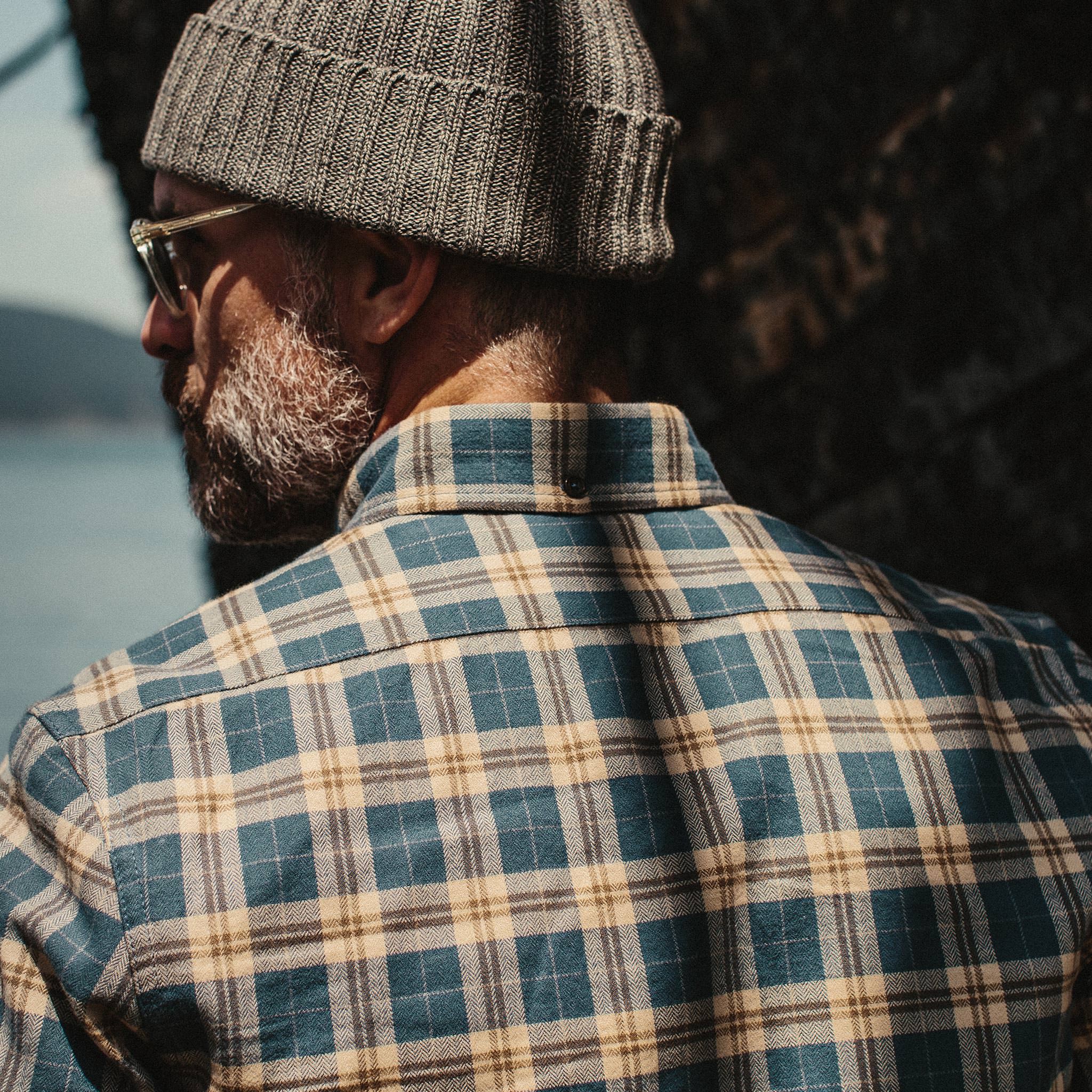 The Jack in Brushed Navy Plaid - Image 5