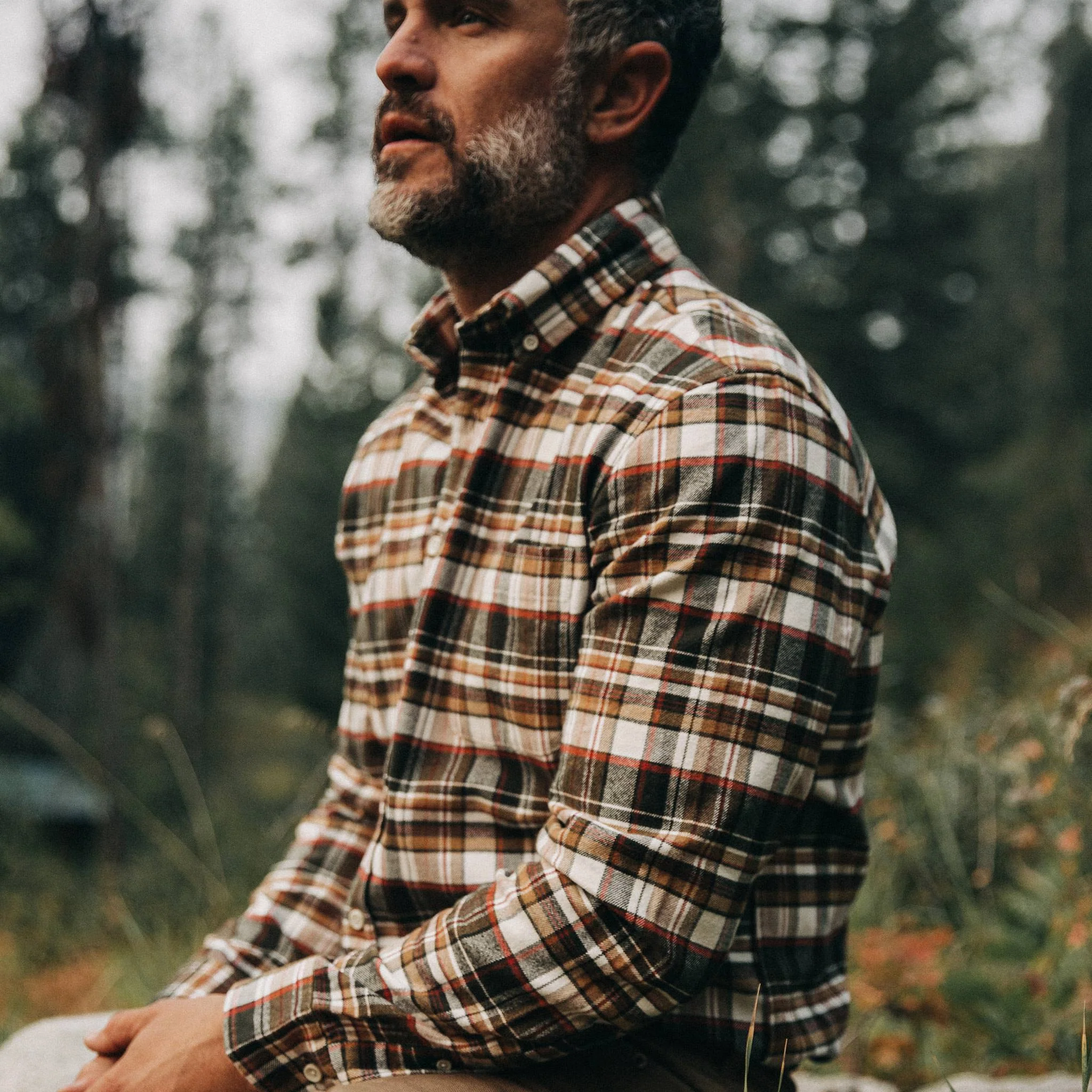 The Jack in Brushed Wheat Plaid - Image 3