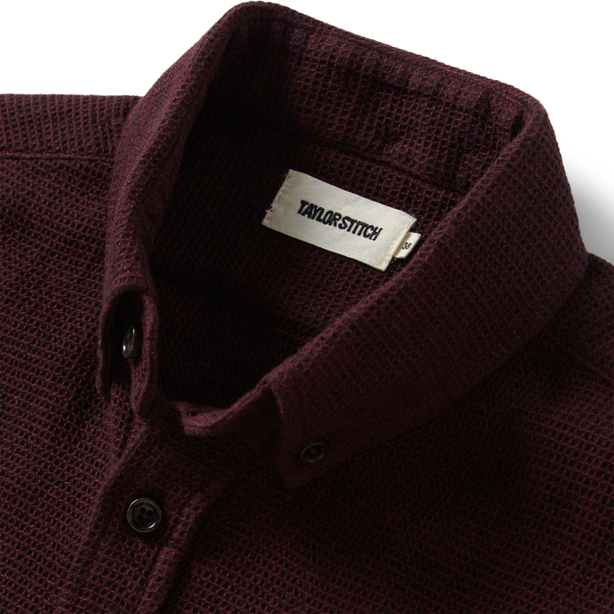 The Jack in Burgundy Jaspe Waffle - Image 6