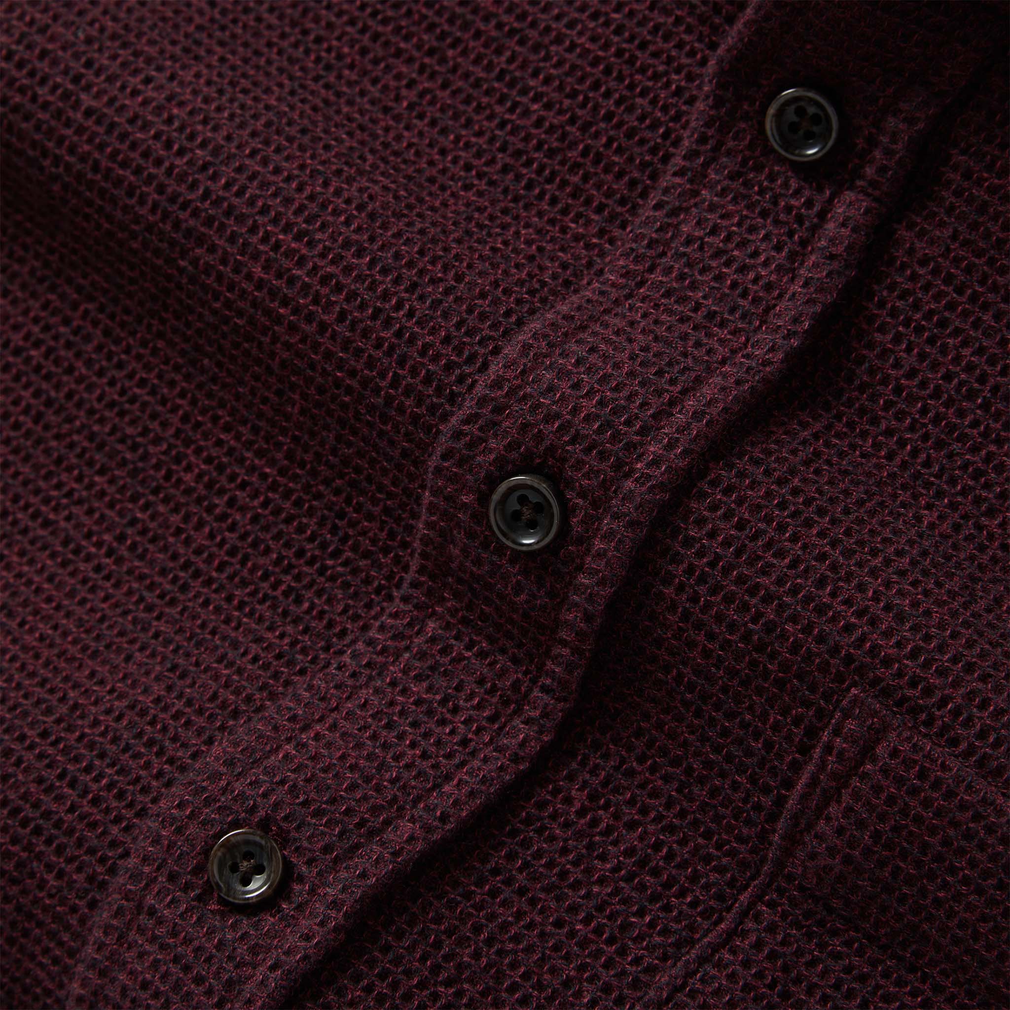 The Jack in Burgundy Jaspe Waffle - Image 9