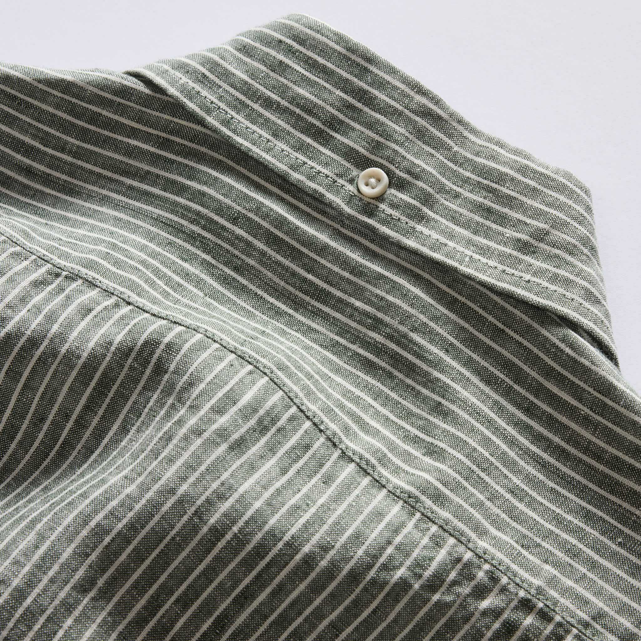 The Jack in Cilantro Stripe Linen - Image 8
