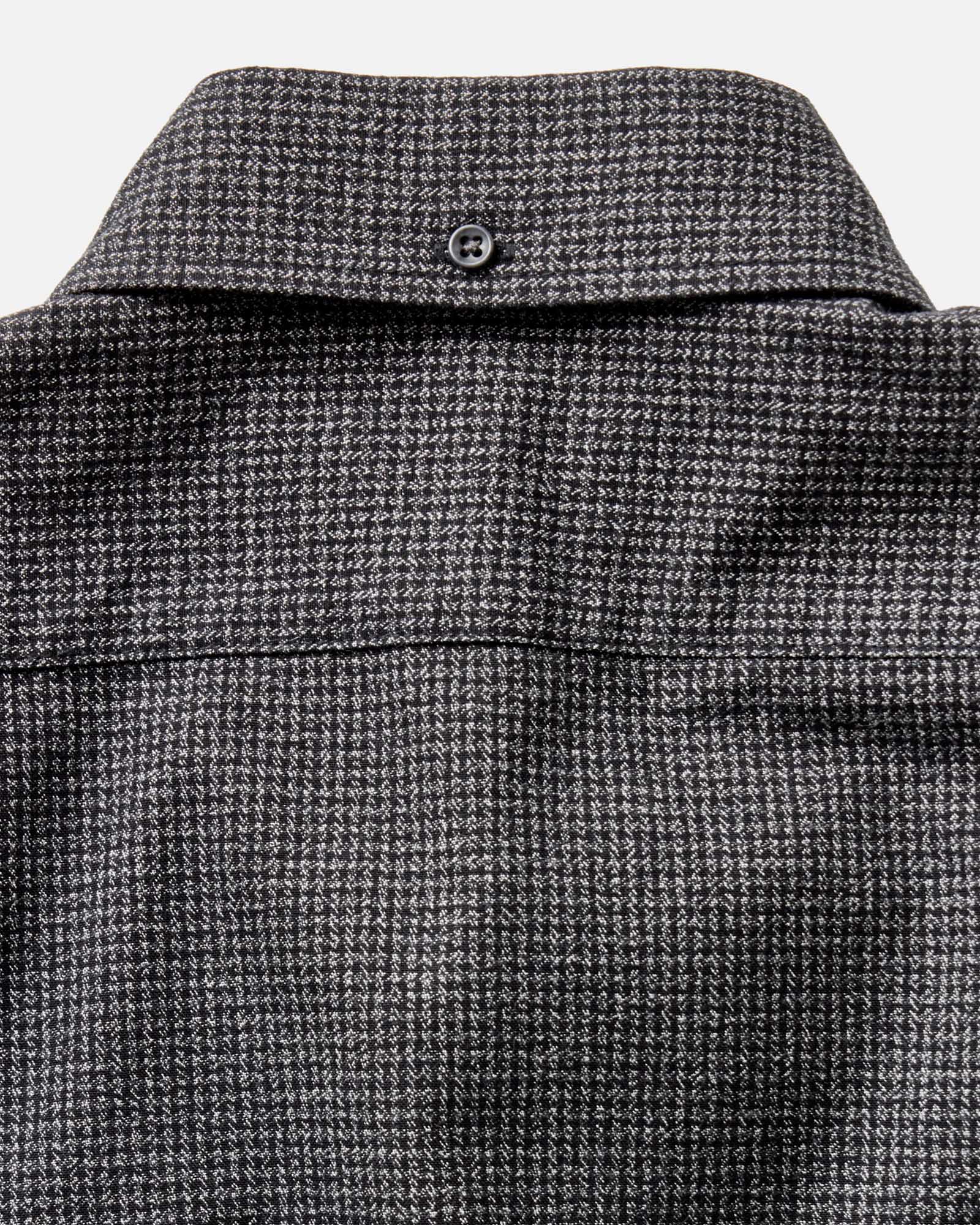 The Jack in Coal Jaspe Check Oxford - Image 8