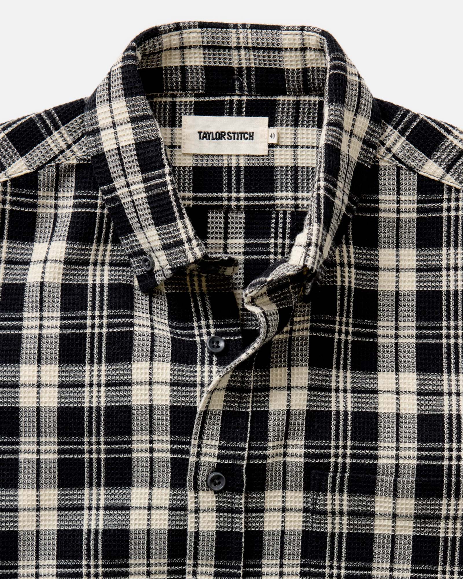 The Jack in Coal Plaid Waffle - Image 6