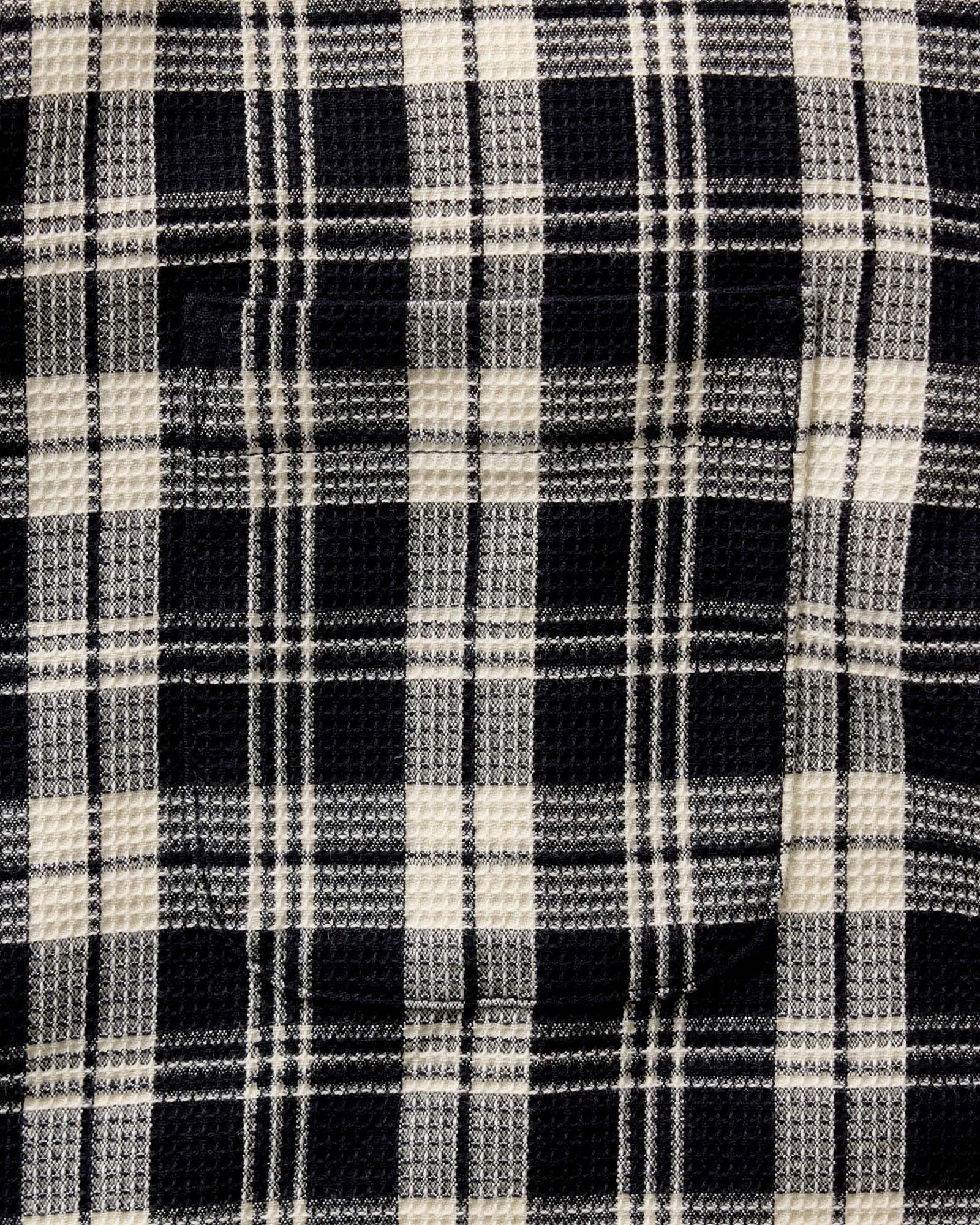 The Jack in Coal Plaid Waffle - Image 7