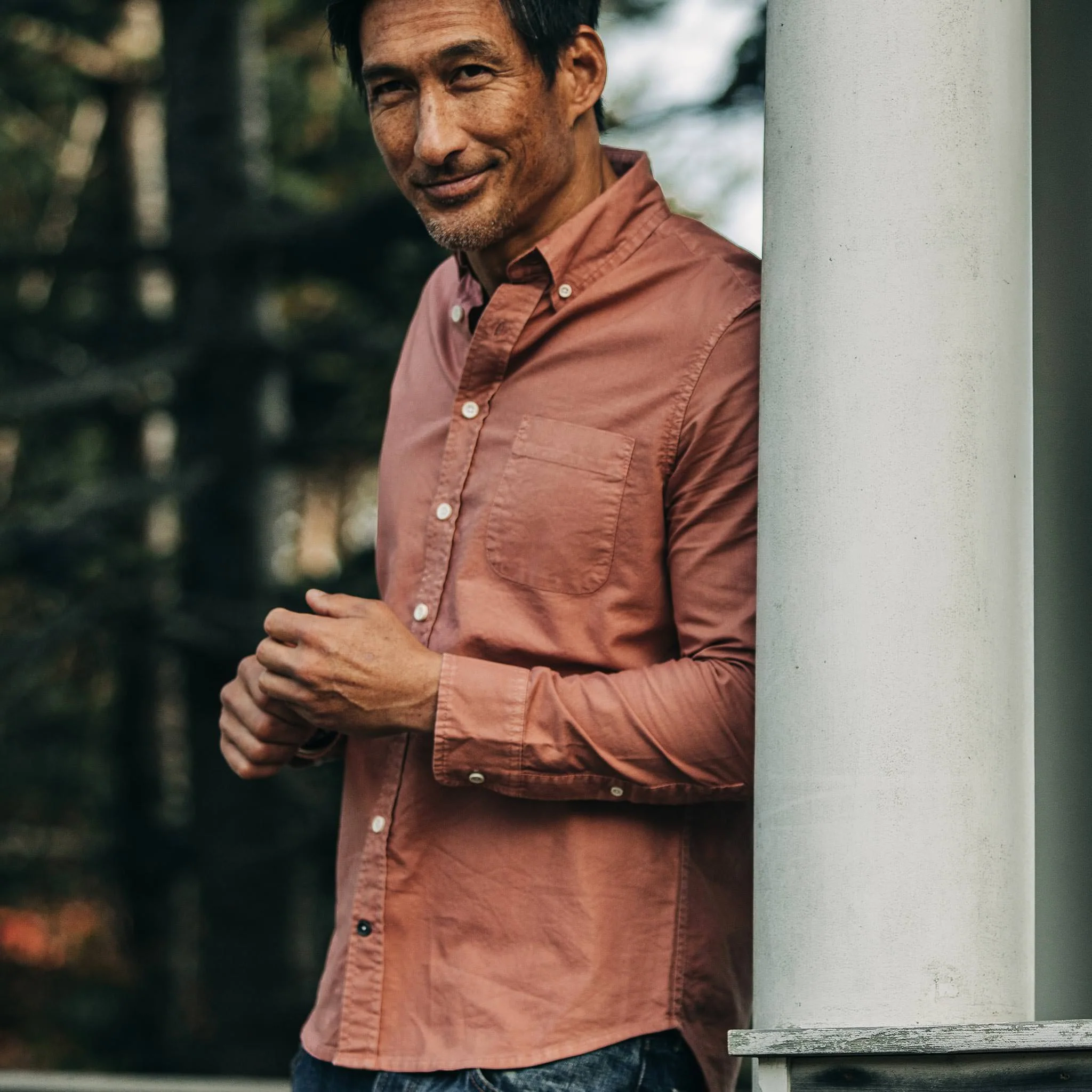 The Jack in Dusty Rose Oxford - Image 4