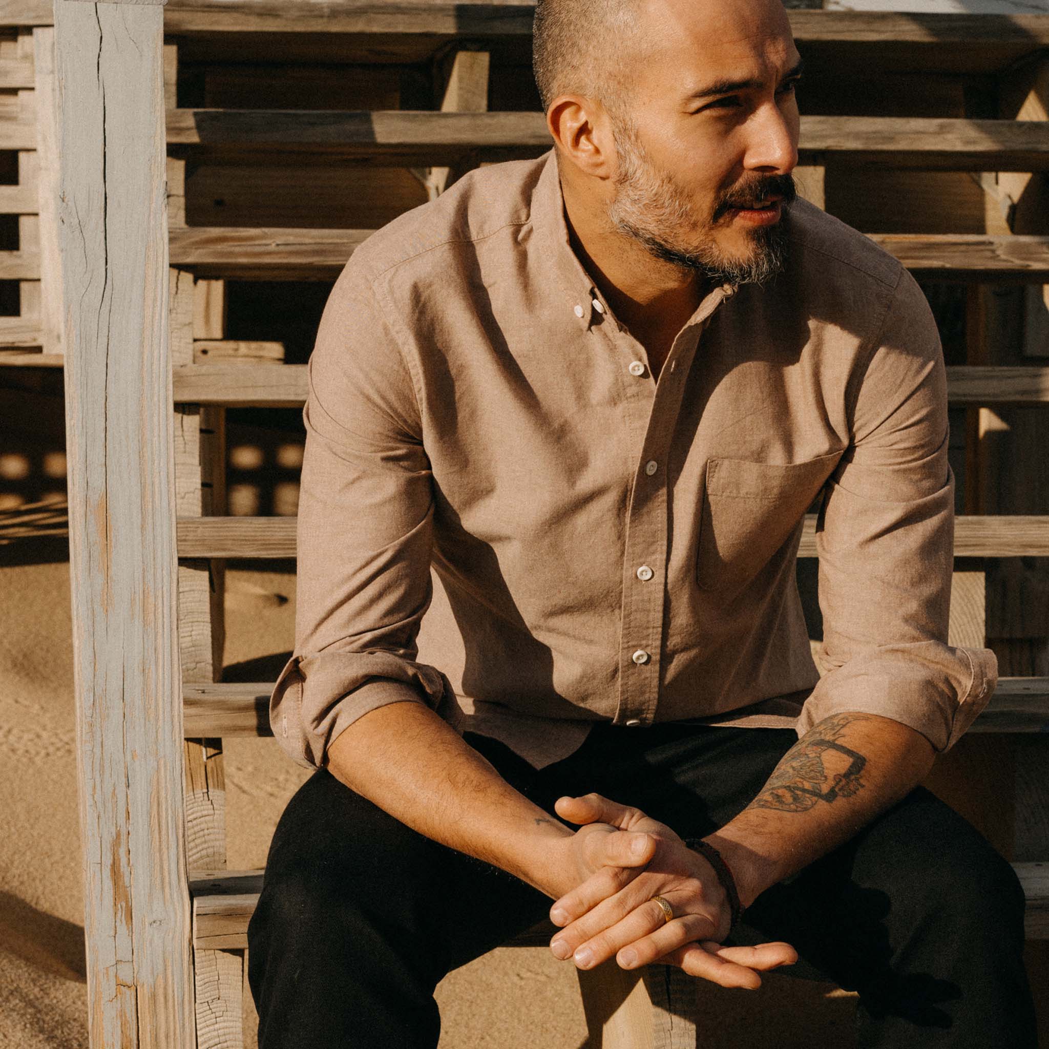 The Jack in Faded Brick Chambray - Image 3