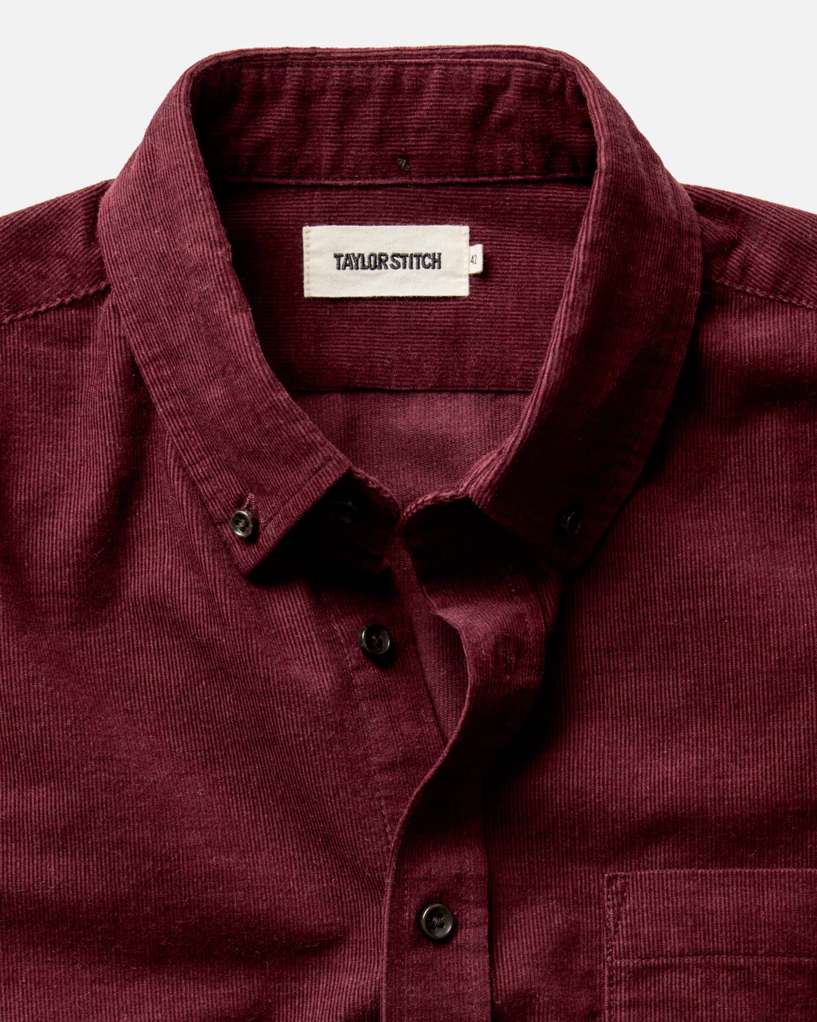The Jack in Heather Burgundy Pincord - Image 5