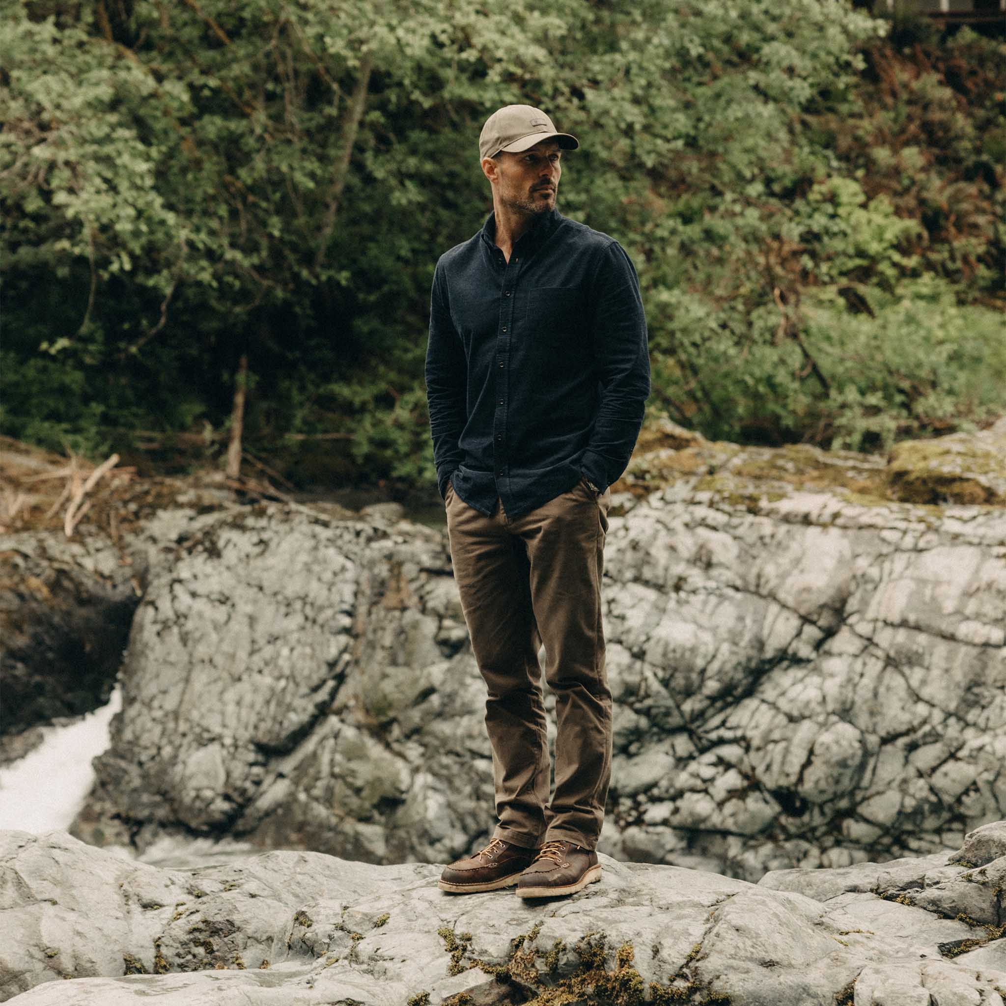 The Jack in Heather Marine Pincord - Image 4