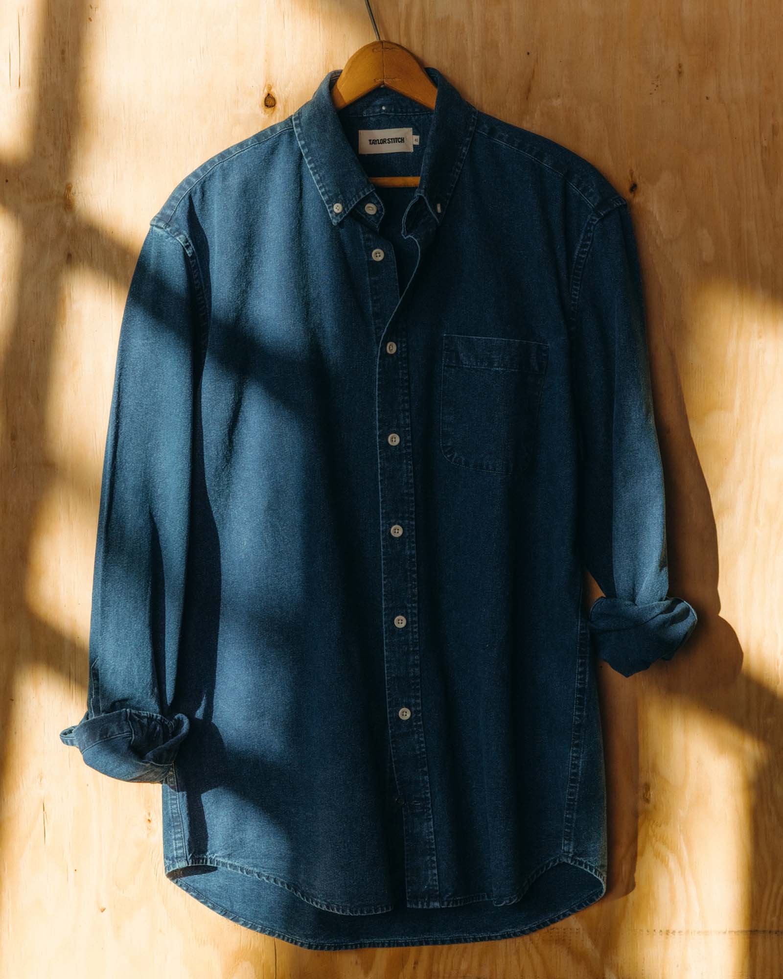 The Jack in Rinsed Indigo Oxford - Image 3