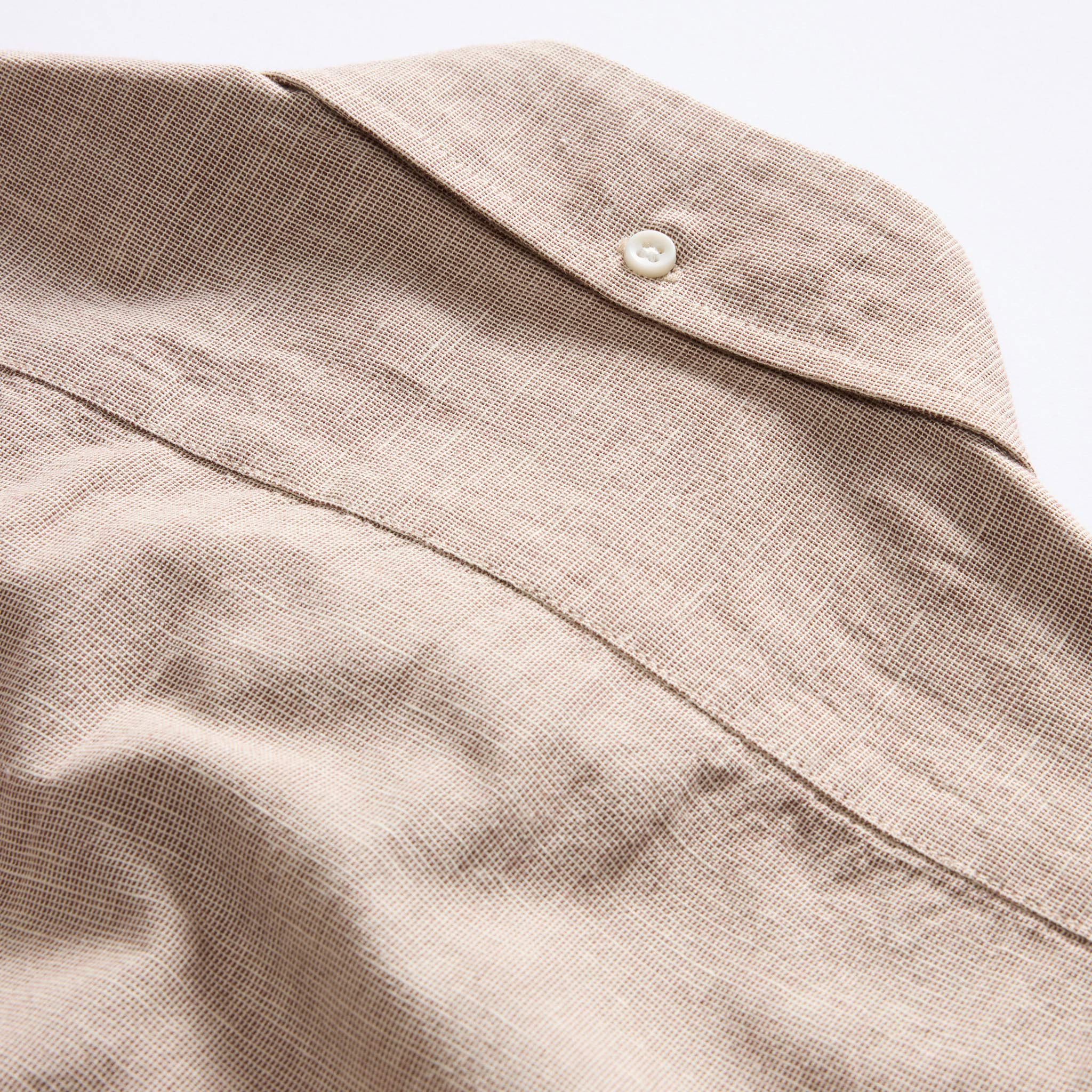 The Jack in Merlot Slub Cotton Linen - Image 7