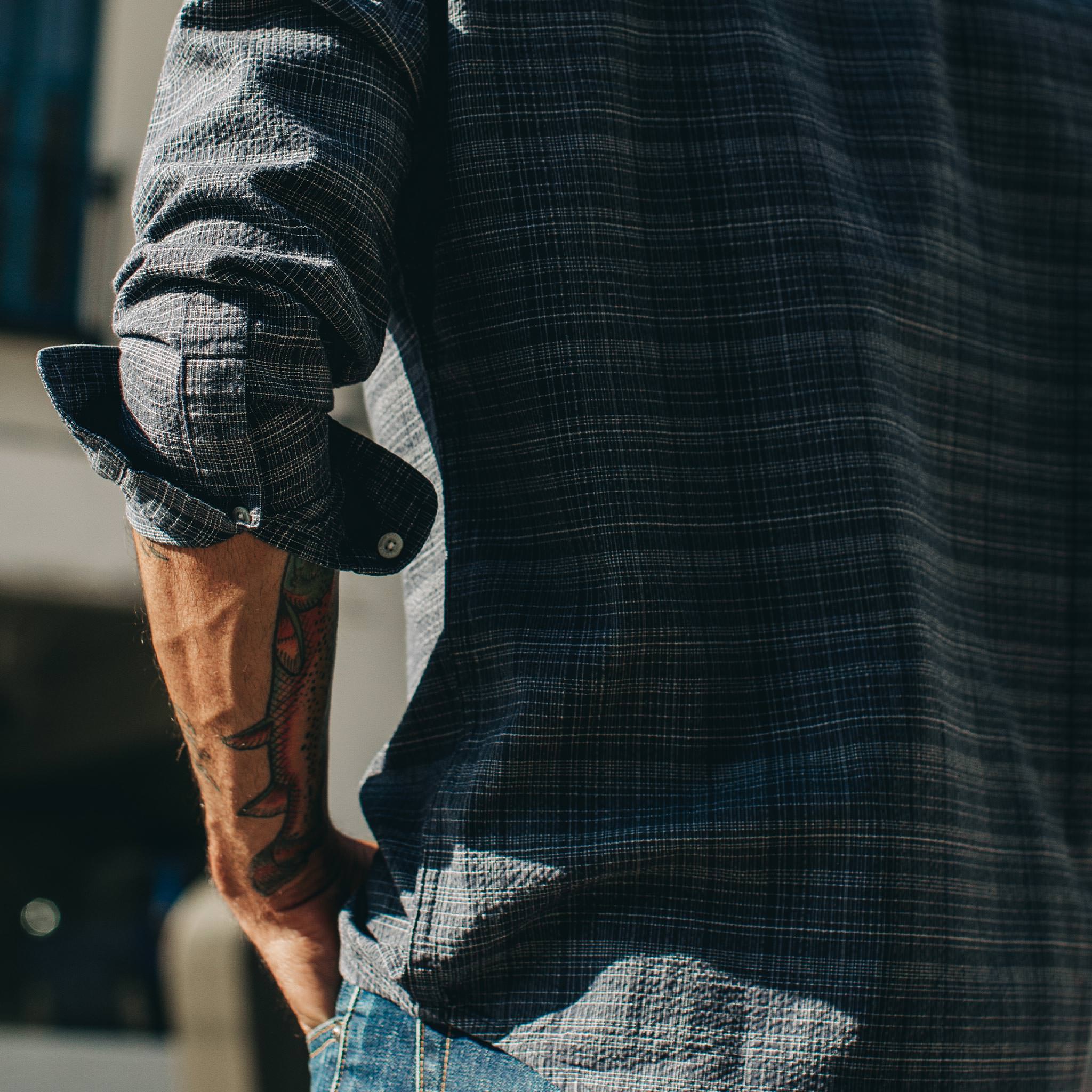 The Jack in Navy Slub - Image 4
