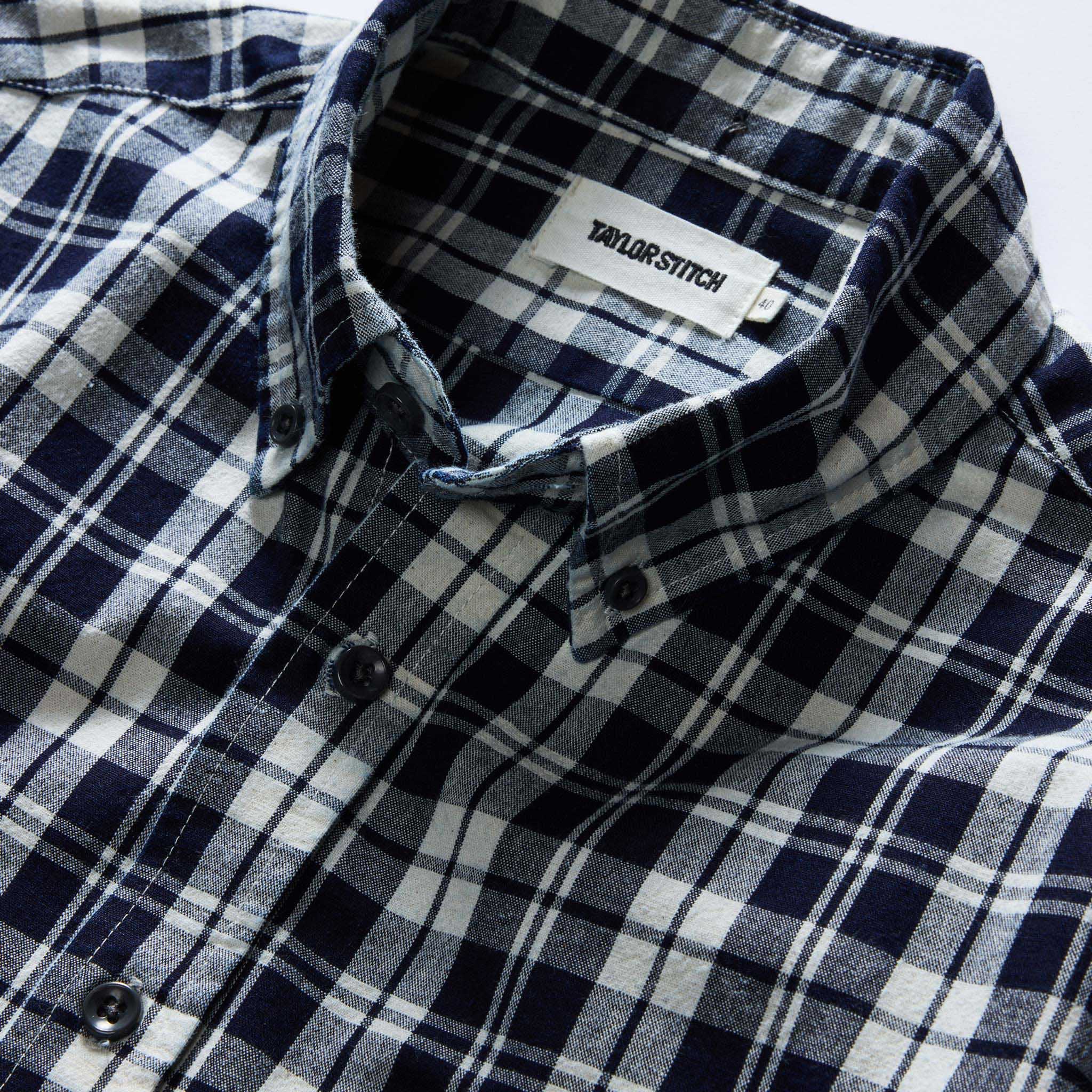 The Jack in Rinsed Indigo Plaid - Image 7
