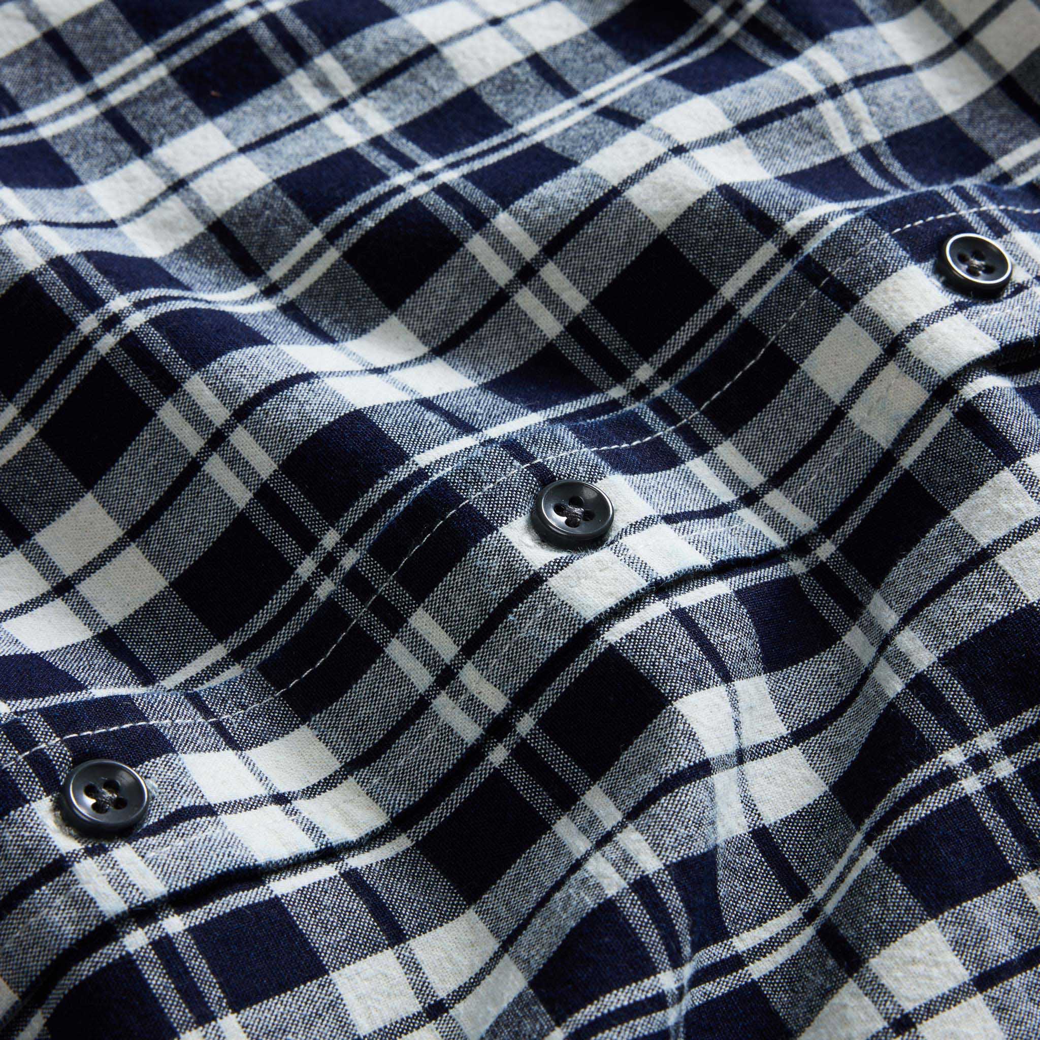 The Jack in Rinsed Indigo Plaid - Image 9