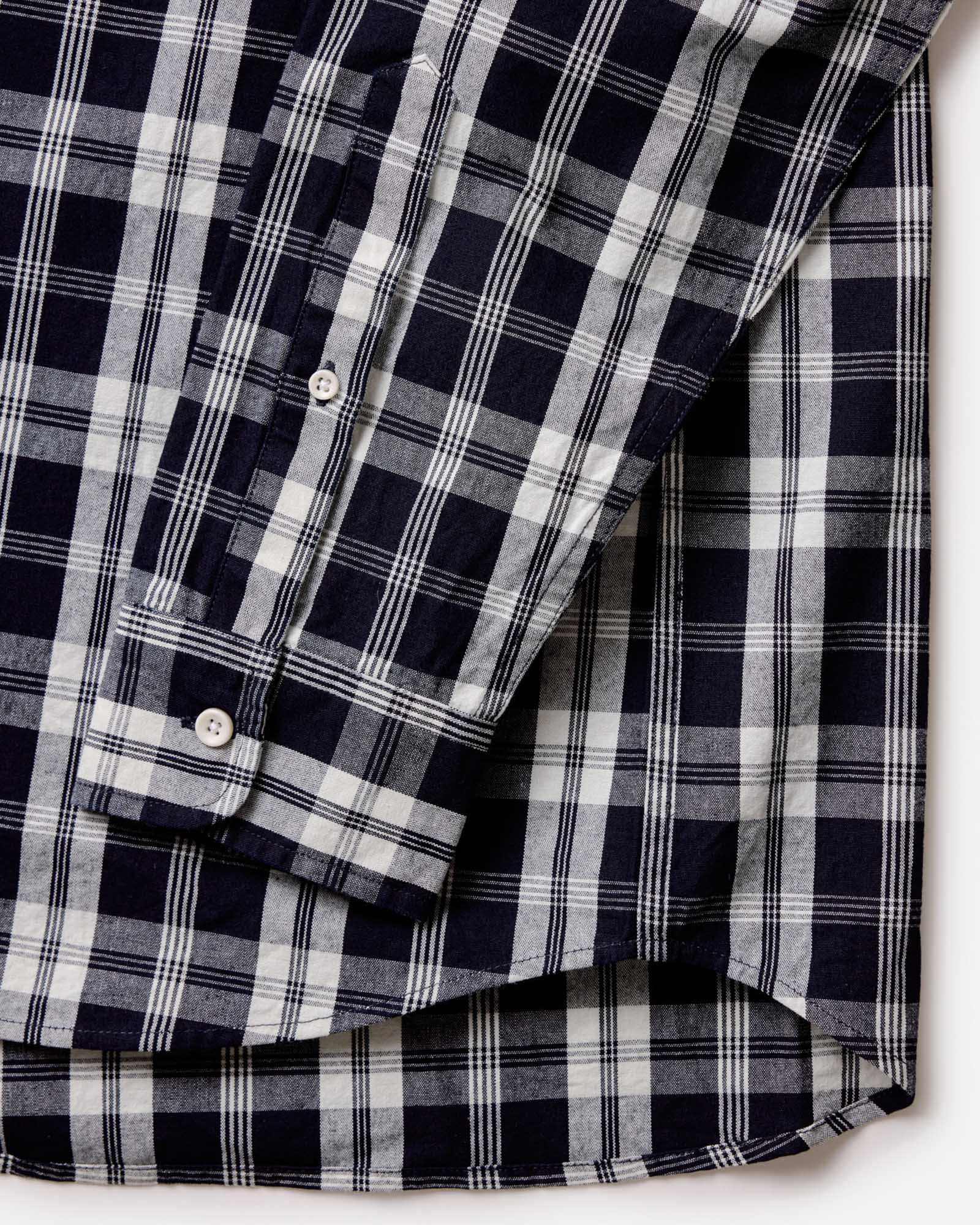 The Jack in Rinsed Indigo Plaid Oxford - Image 8