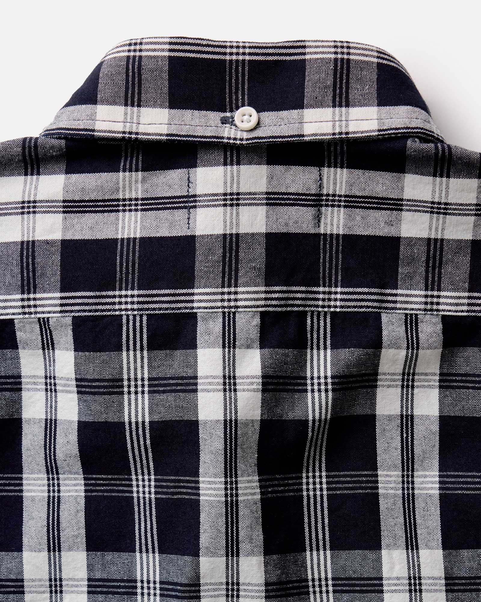 The Jack in Rinsed Indigo Plaid Oxford - Image 9