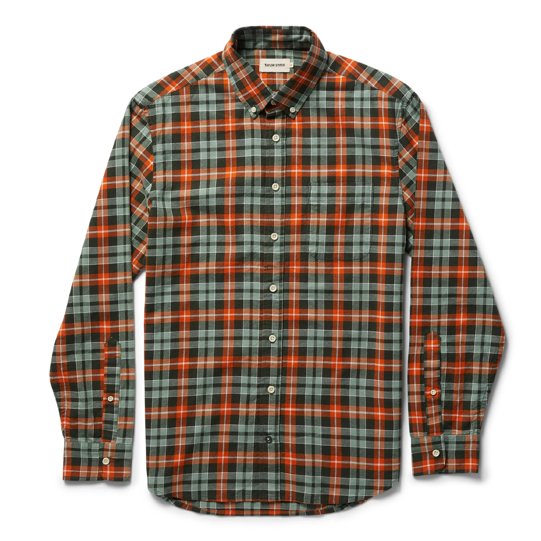 The Jack in Rust Plaid Oxford - Image 9