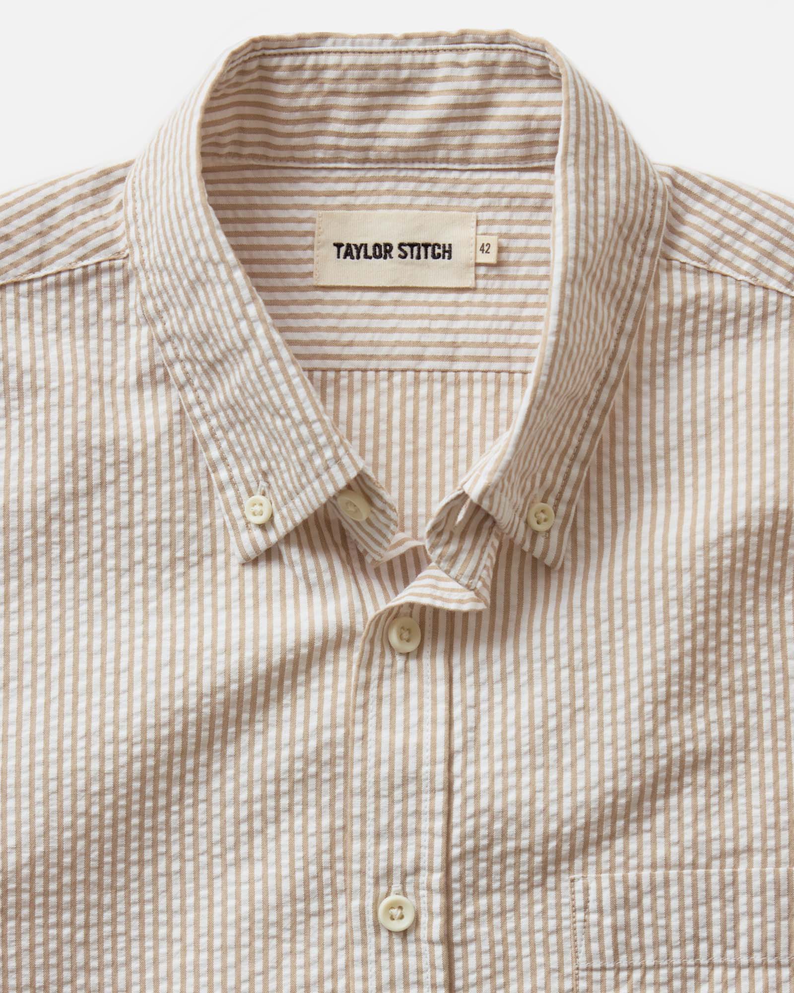 The Jack in Sand Stripe Seersucker - Image 3