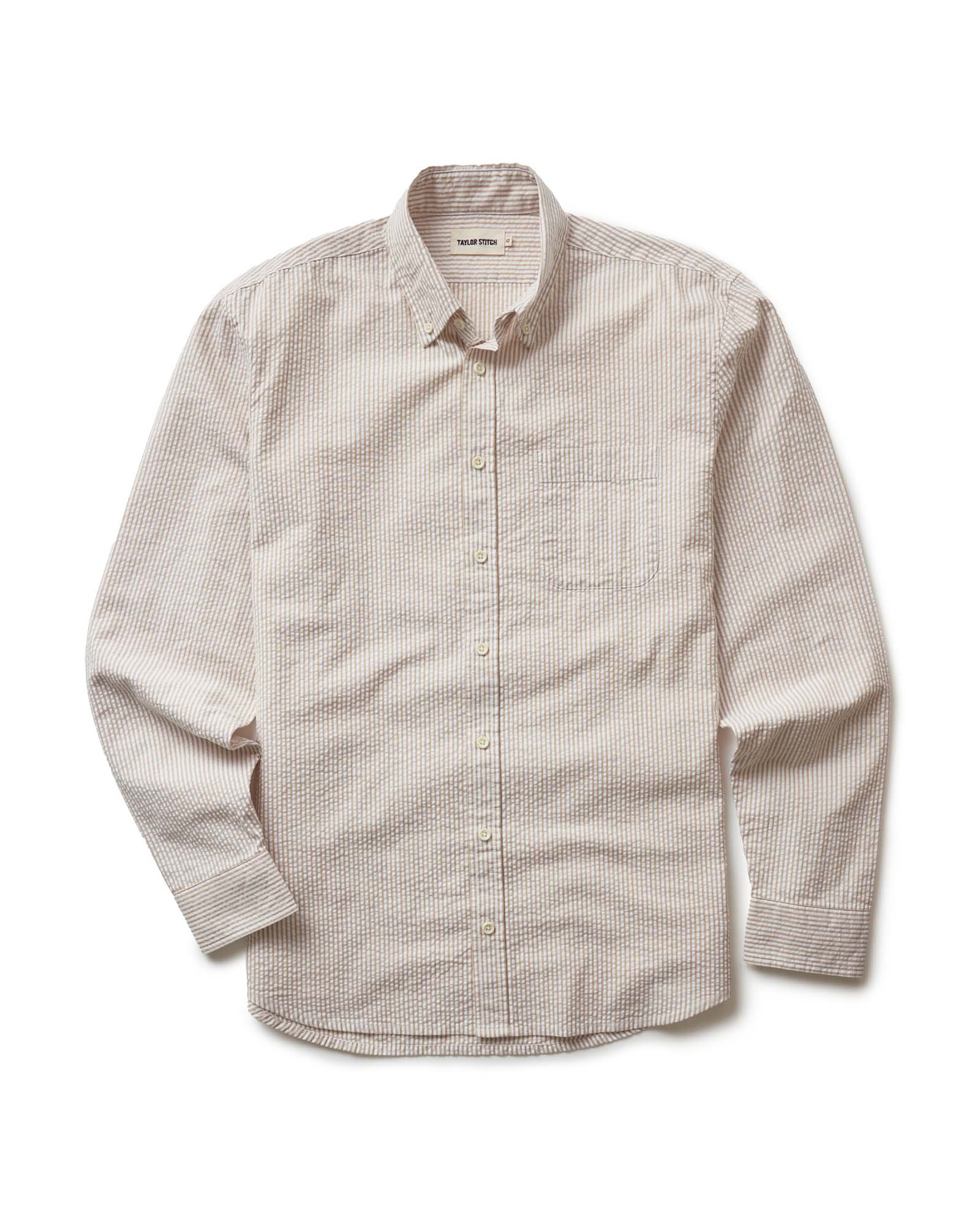 The Jack in Sand Stripe Seersucker - Image 8