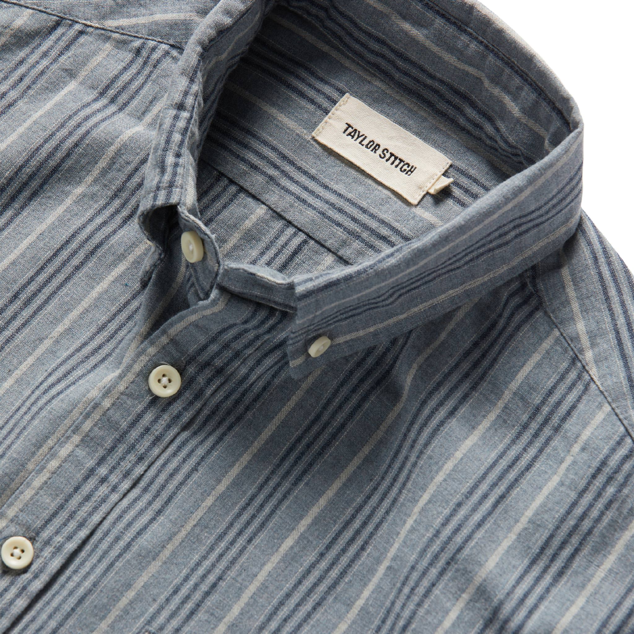 The Jack in Sky Blue Chambray Stripe - Image 6