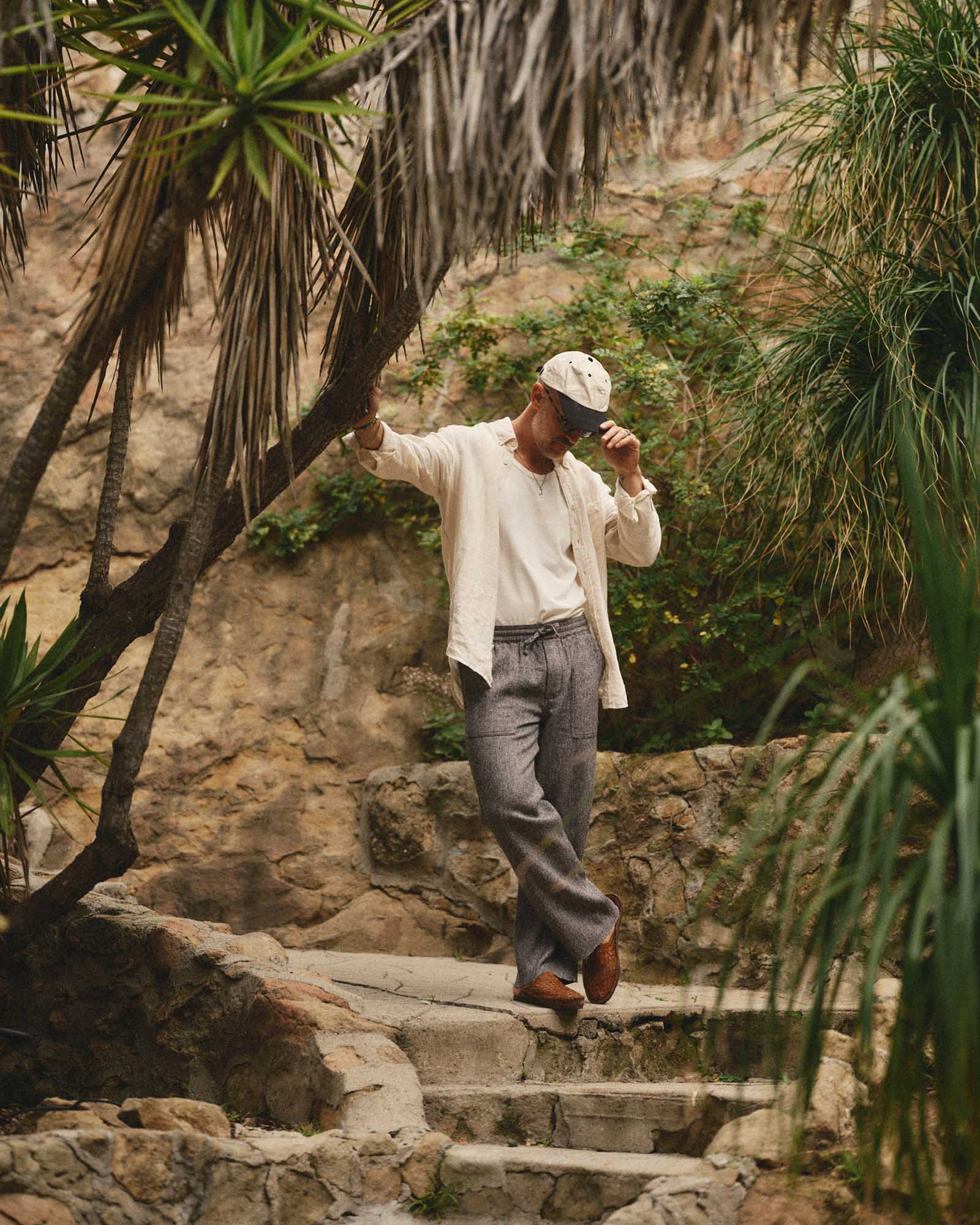 The Jack in Vintage White Linen - Image 3