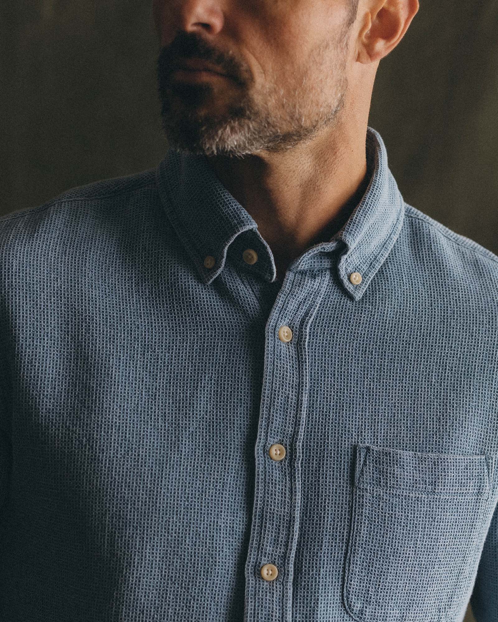 The Jack in Washed Indigo Waffle - Image 3